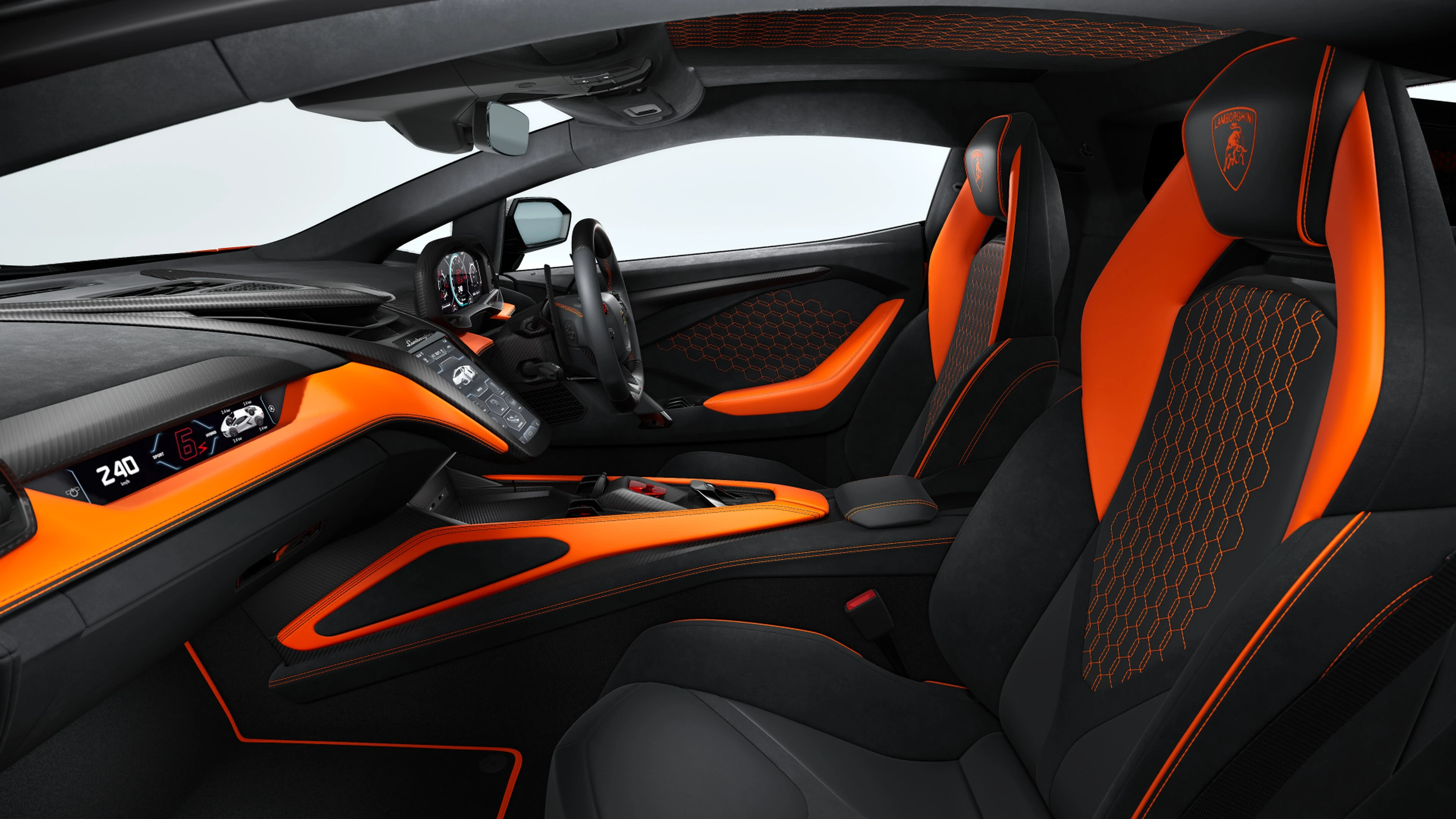 Seats through the open door