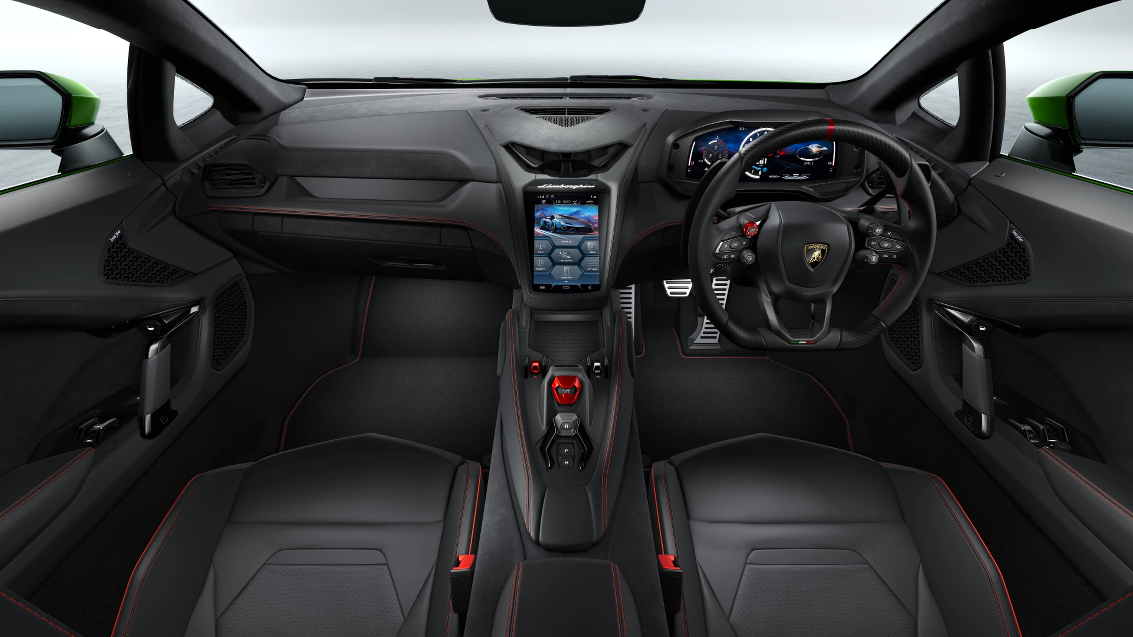 Cockpit and centre console