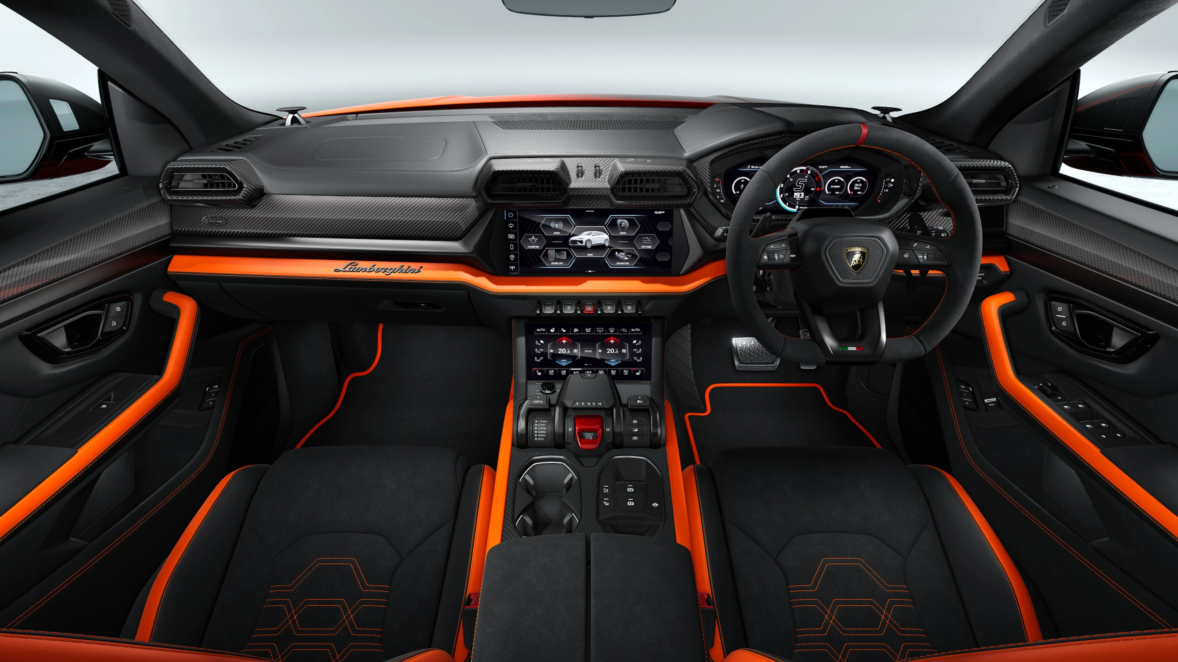 Cockpit and centre console