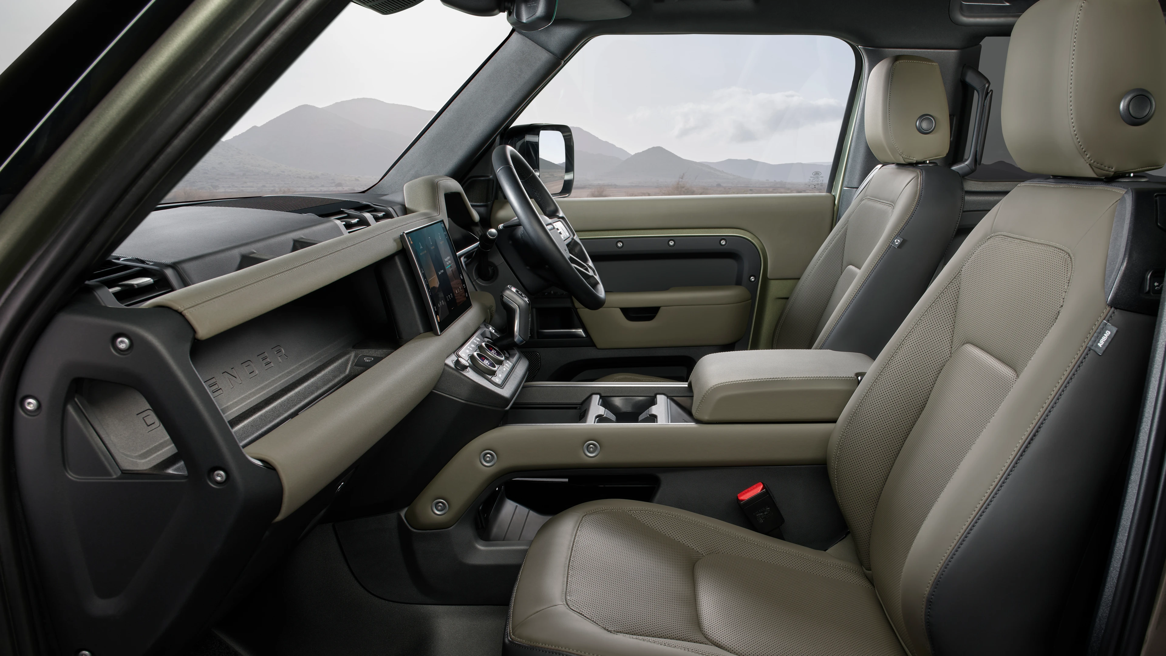Dashboard and Front Seats