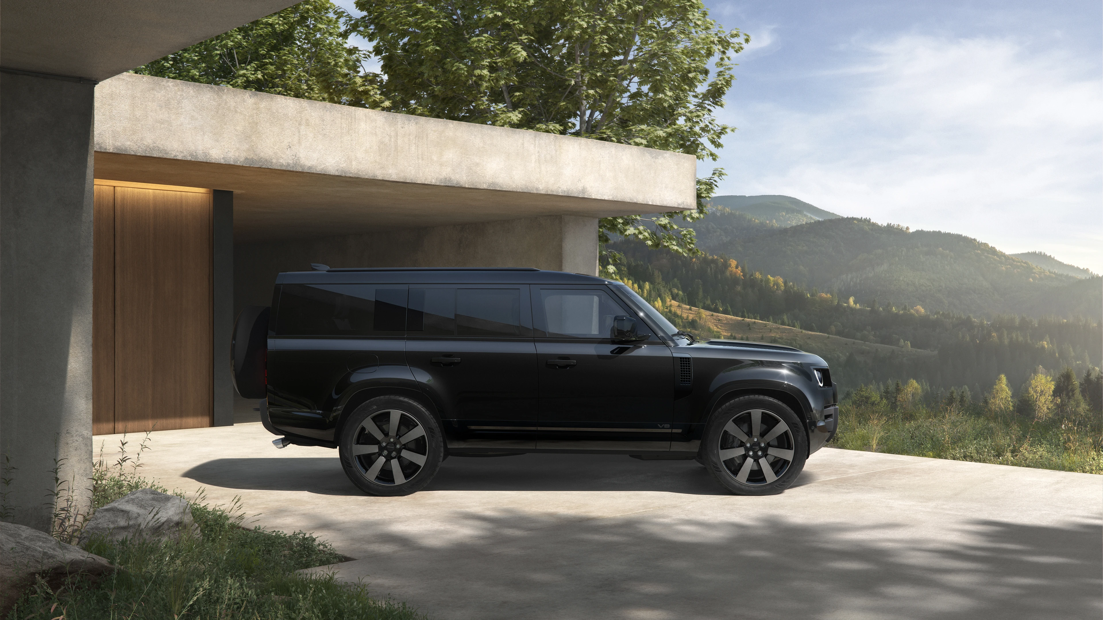 Defender 130 Side Profile