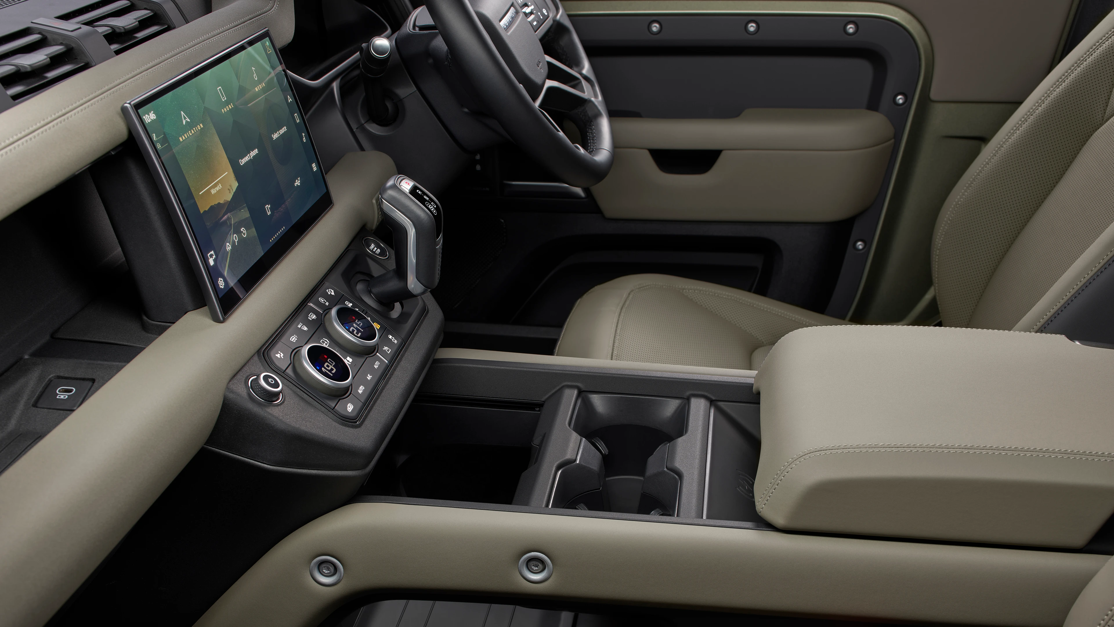 Touchscreen and Centre Console