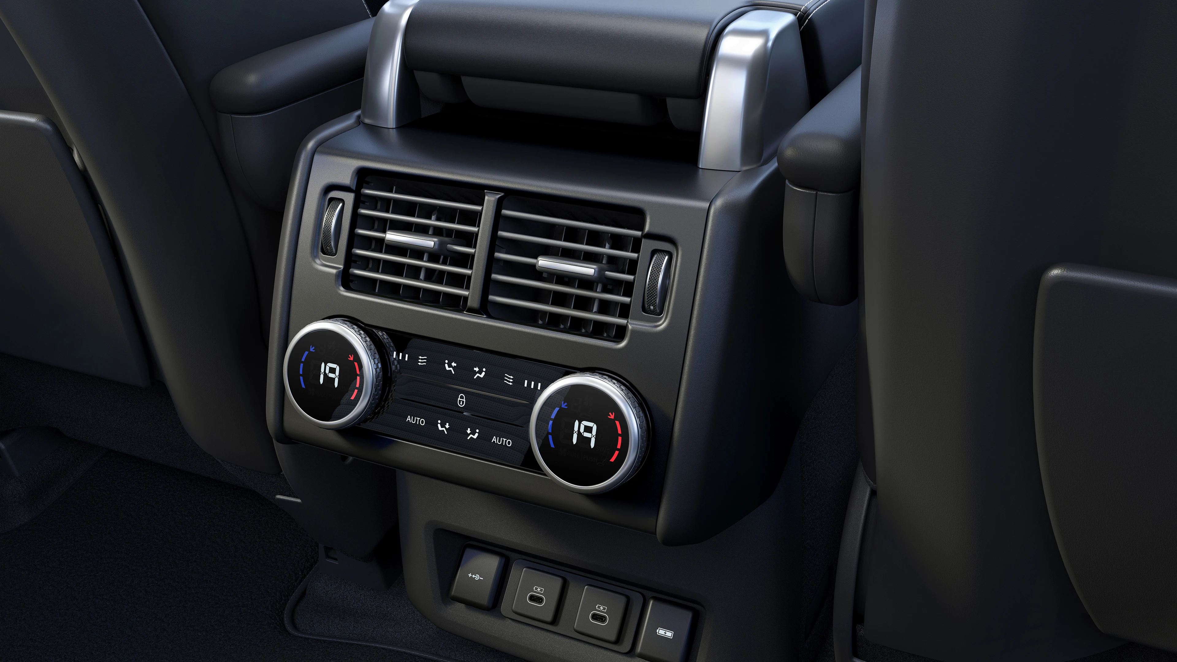 Rear Climate Controls