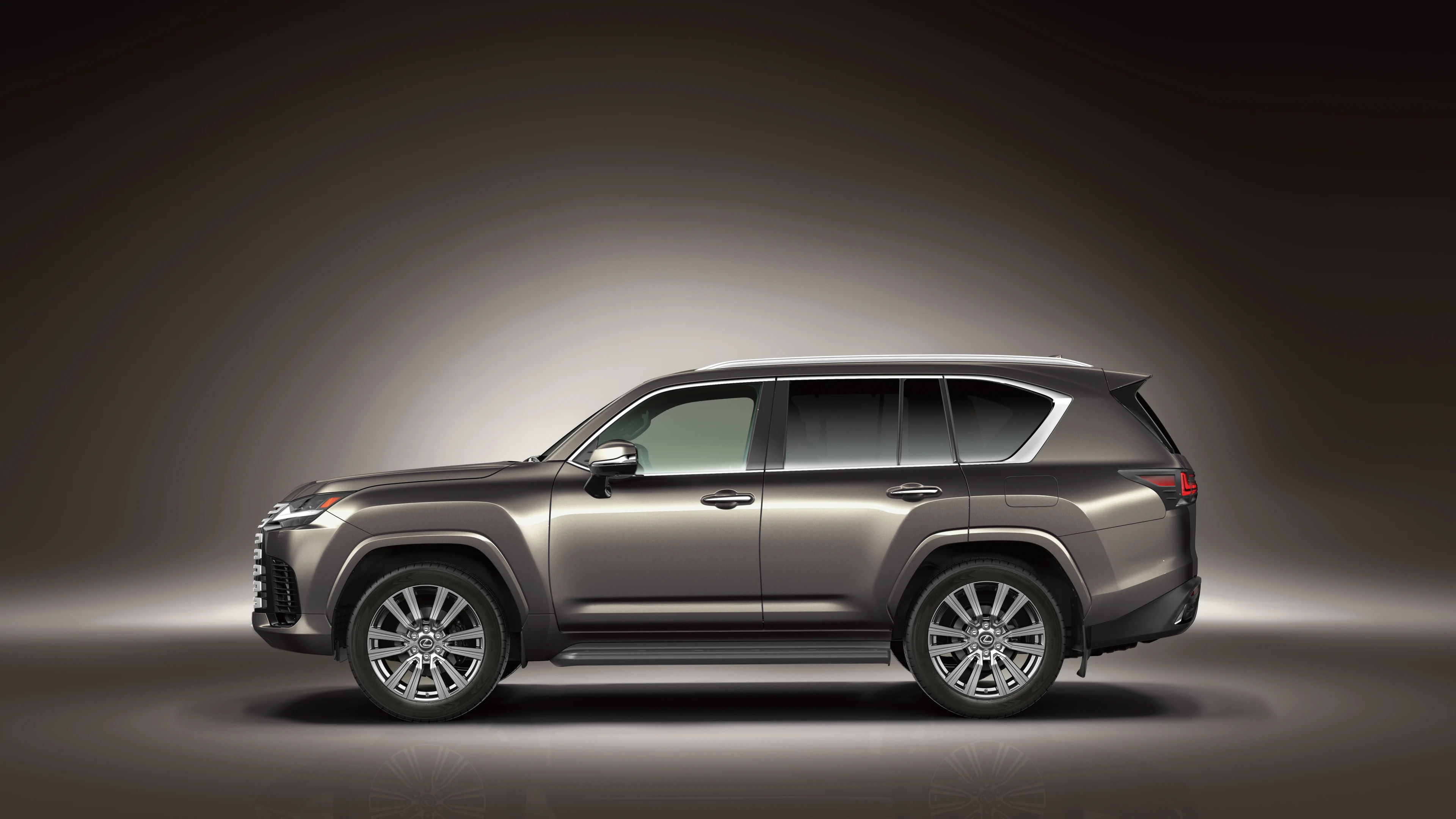 Lexus LX — Side Profile (Left)