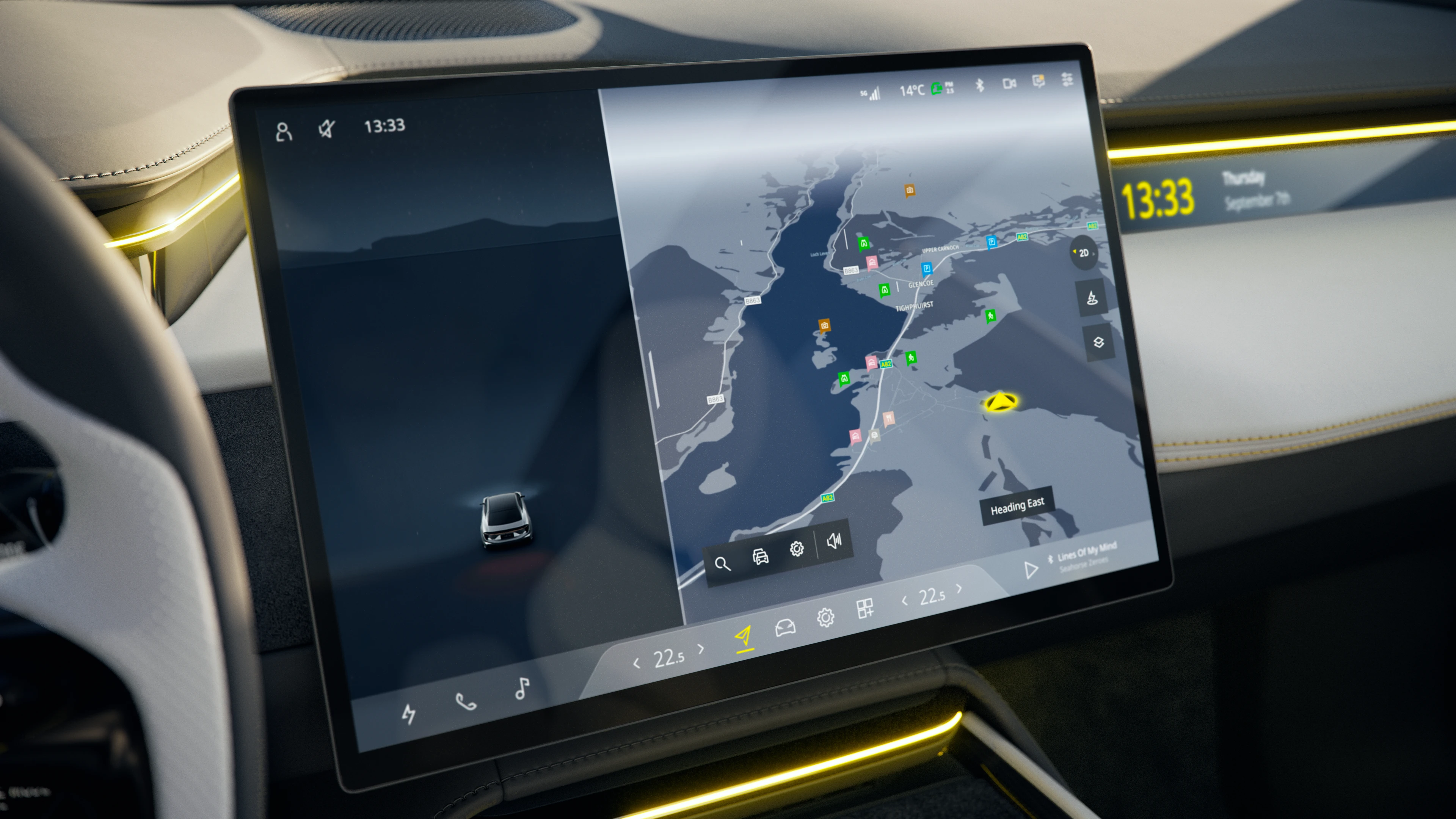 Central Touchscreen