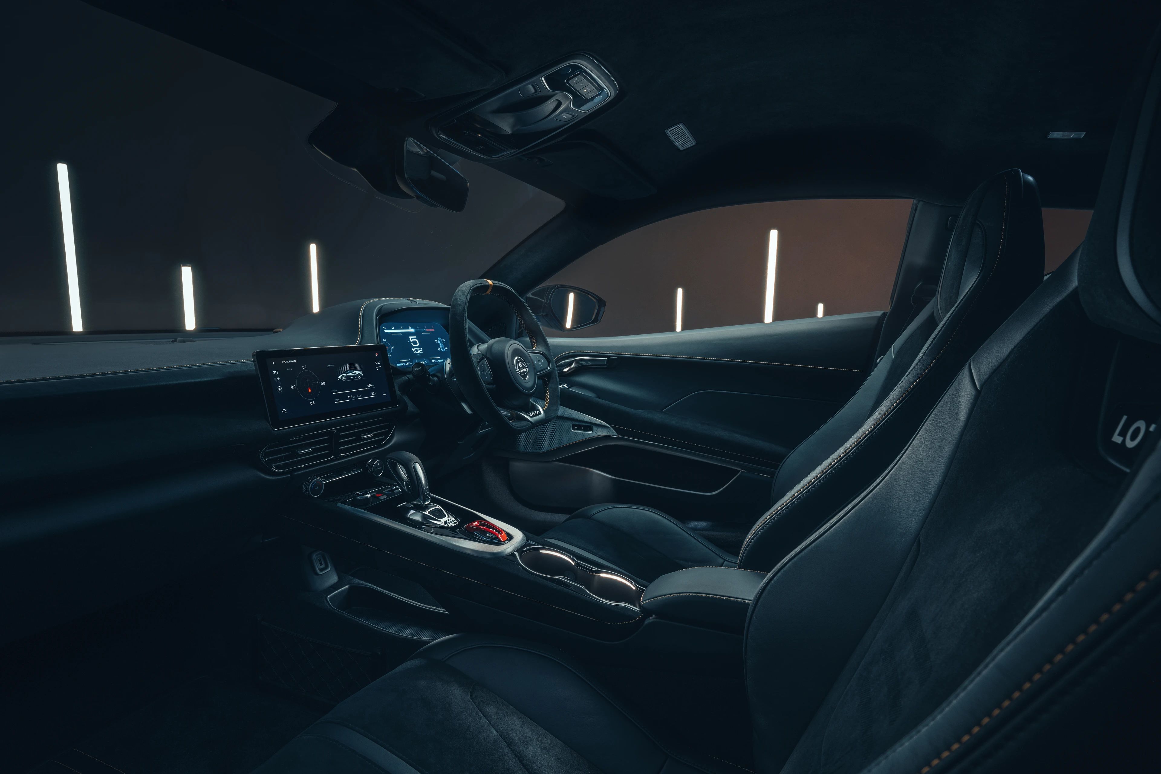 Cabin from the Passenger Side (Right-Hand Drive)