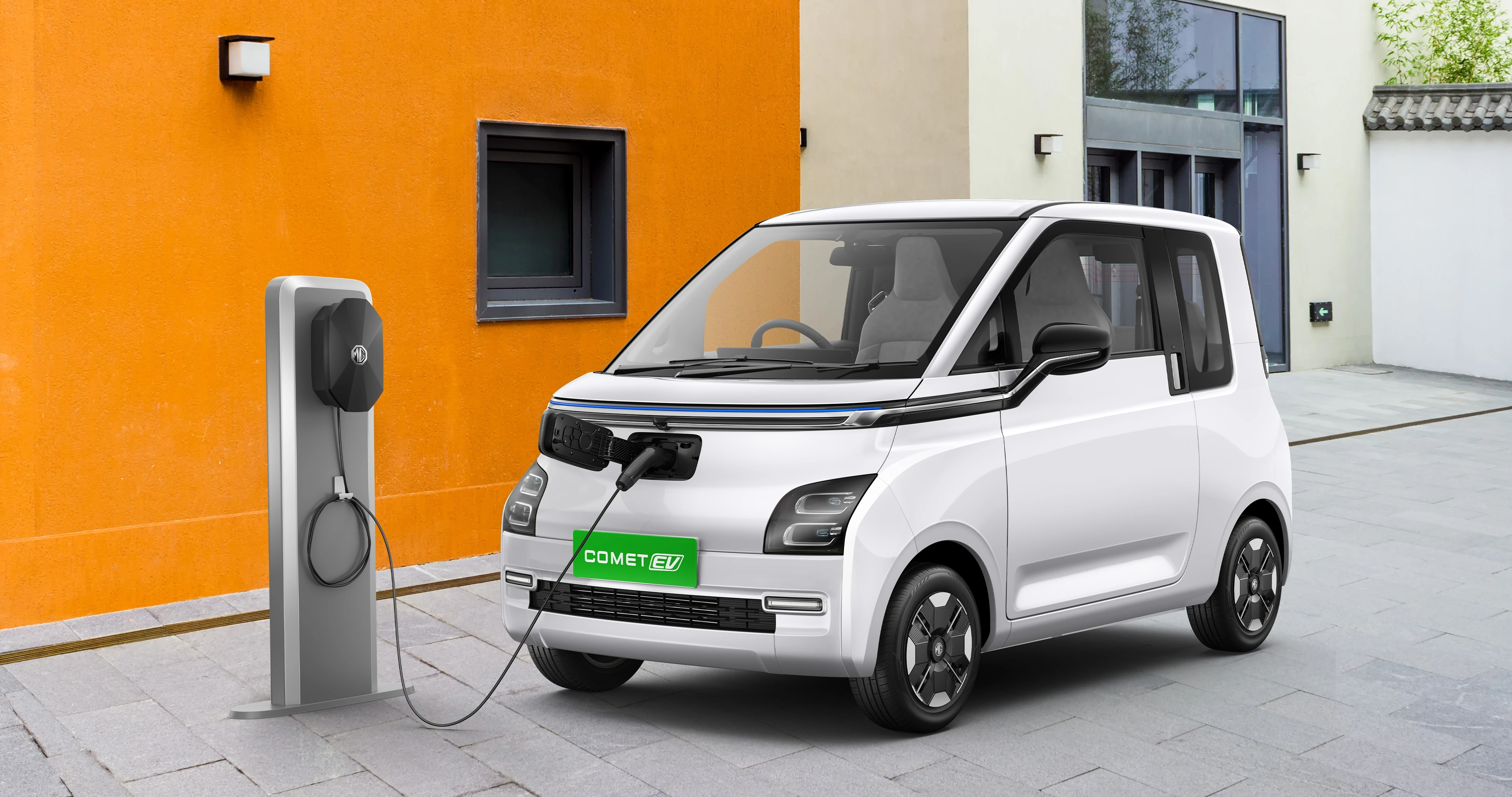 Charging at a Wall Box (Starry White)