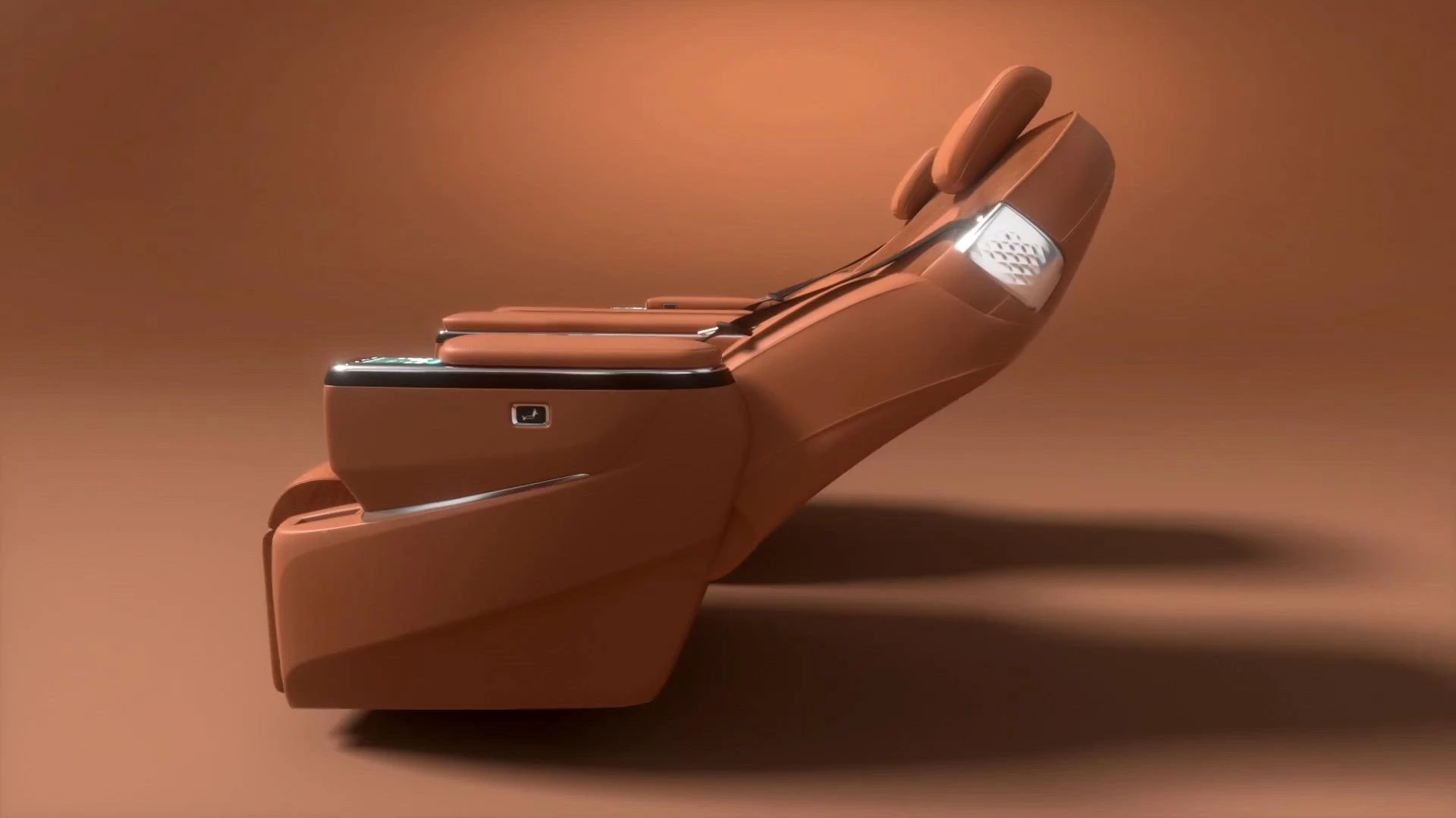 Captain Seat Fully Reclined