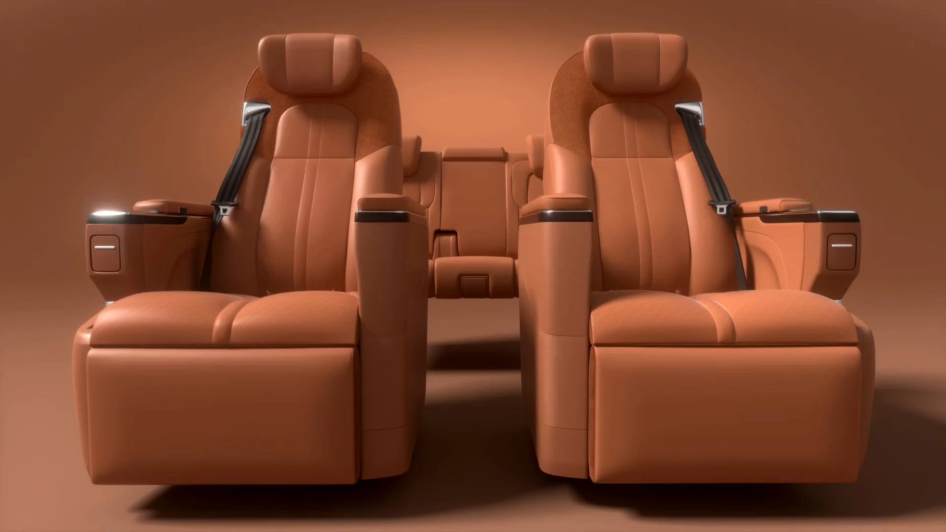 MG M9 EV — Second-Row Captain Seats
