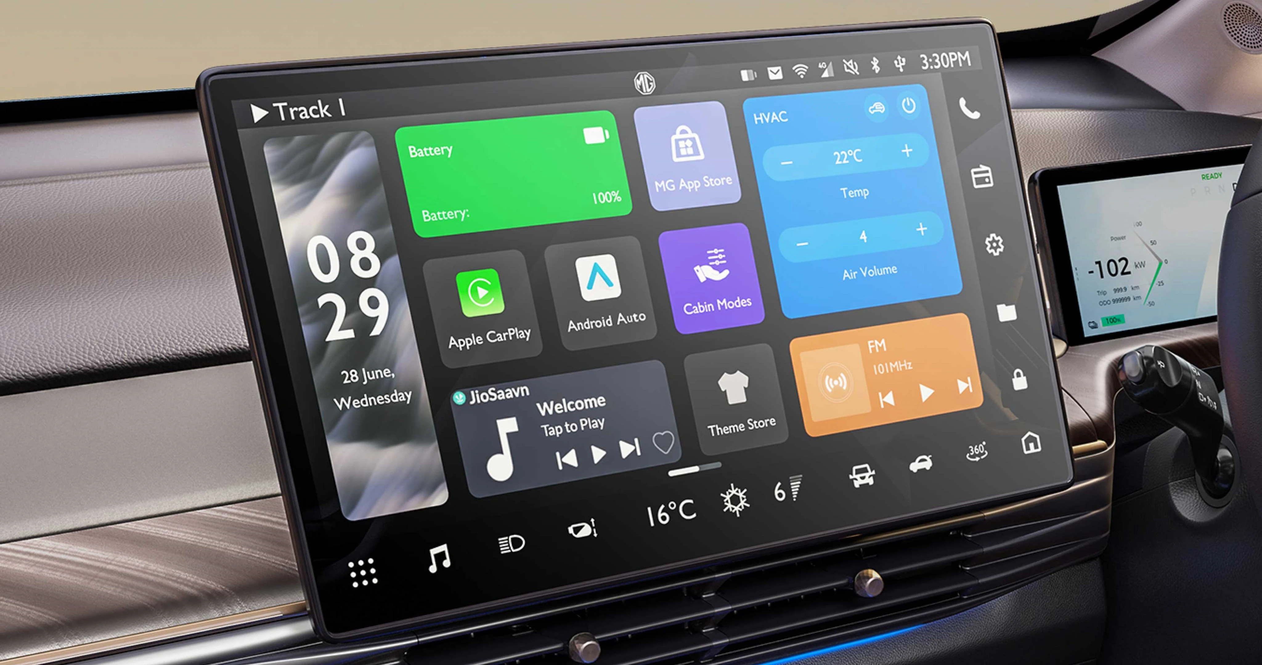15.6-inch Touchscreen