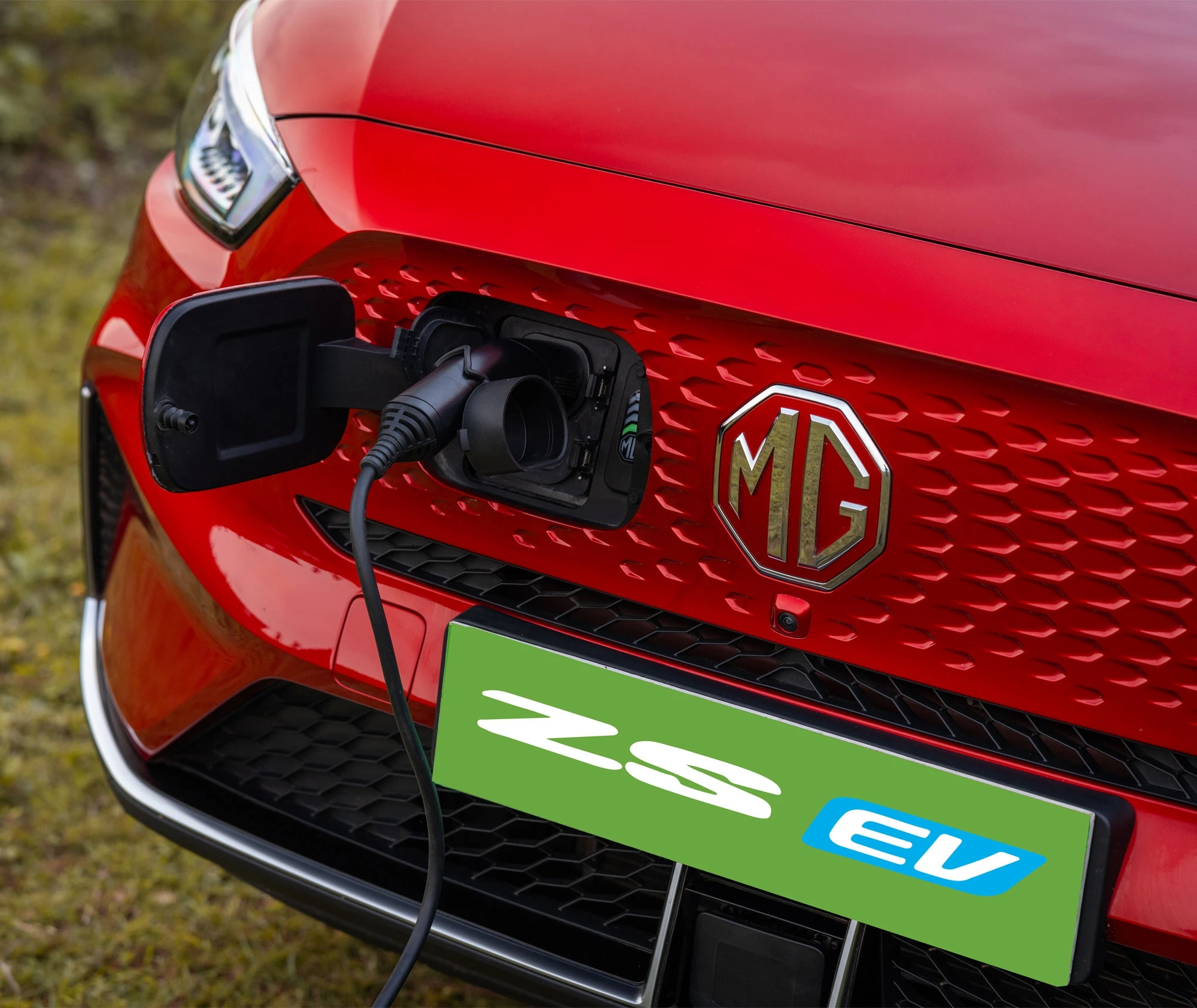 Charging Port in Use