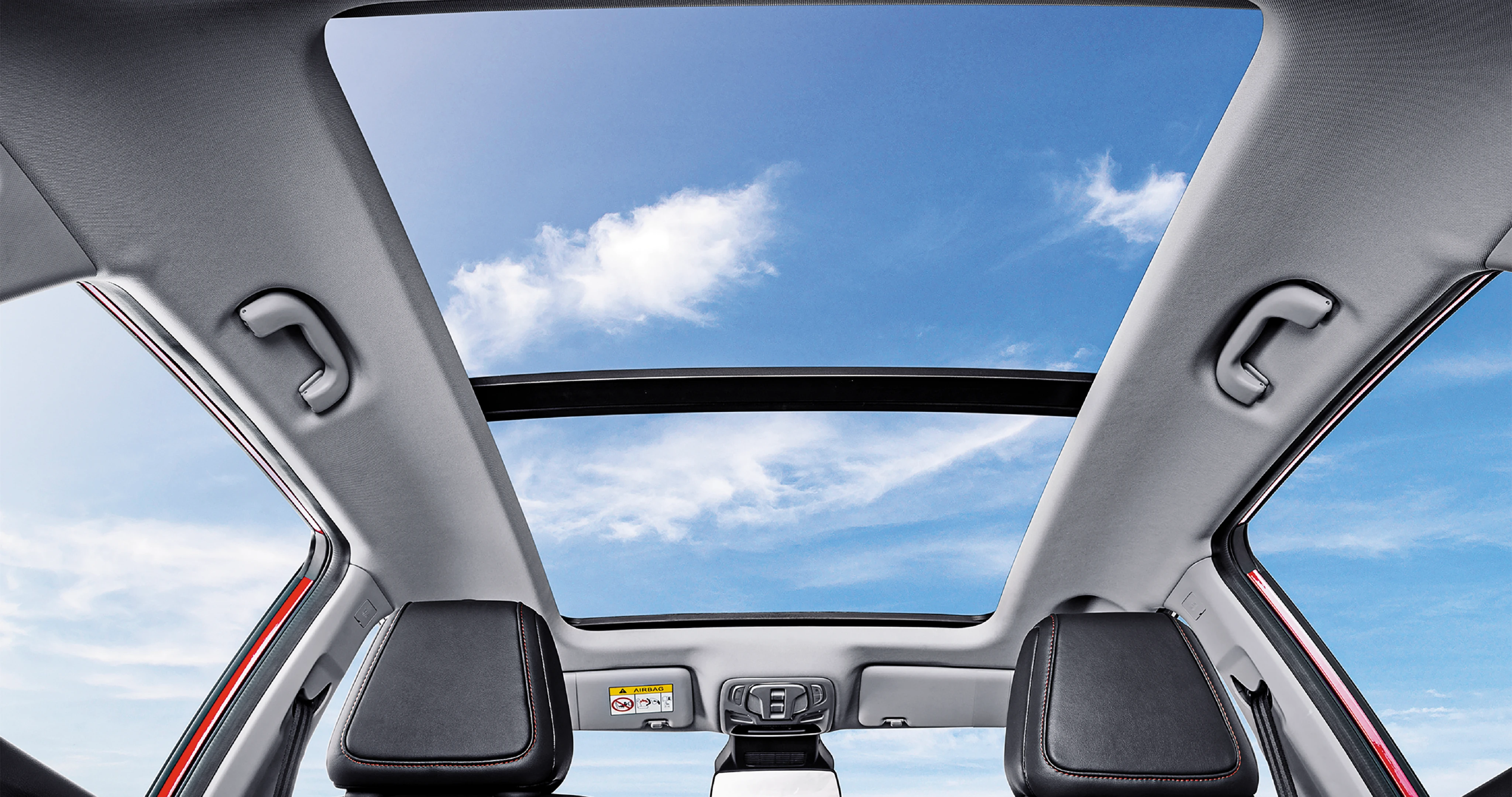 Dual-Pane Panoramic Sunroof