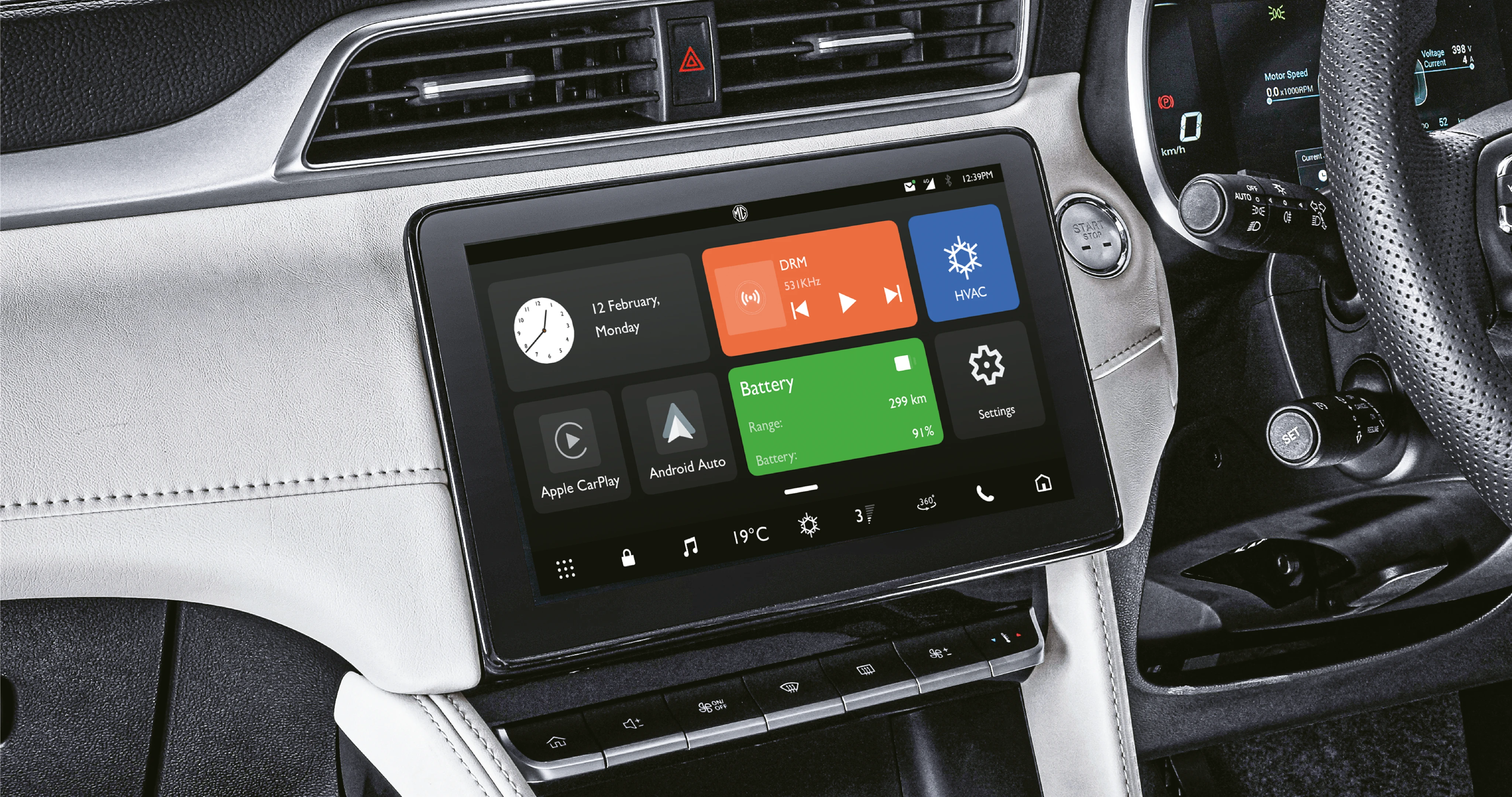 10.1-inch Touchscreen