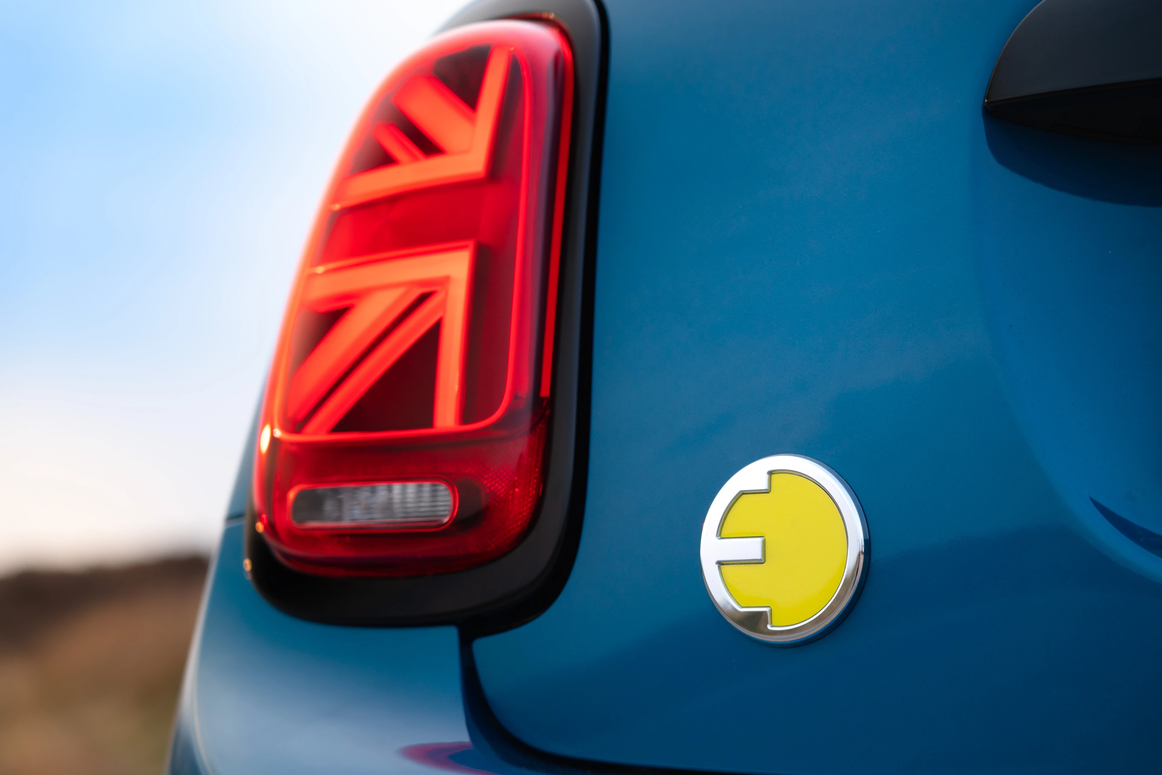 Union Jack Tail Lamp and E Badge