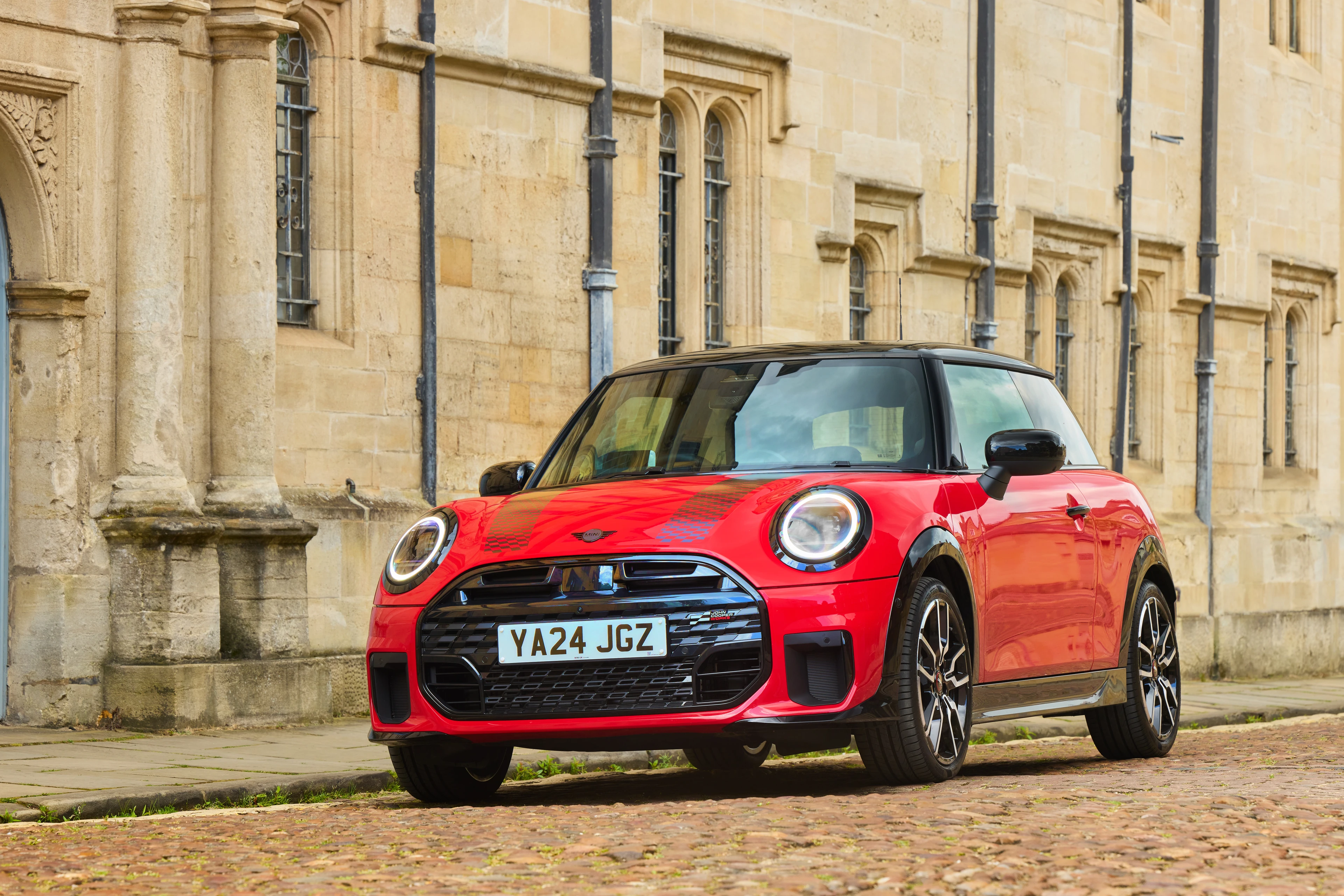 JCW Trim Front Left Three-Quarter View