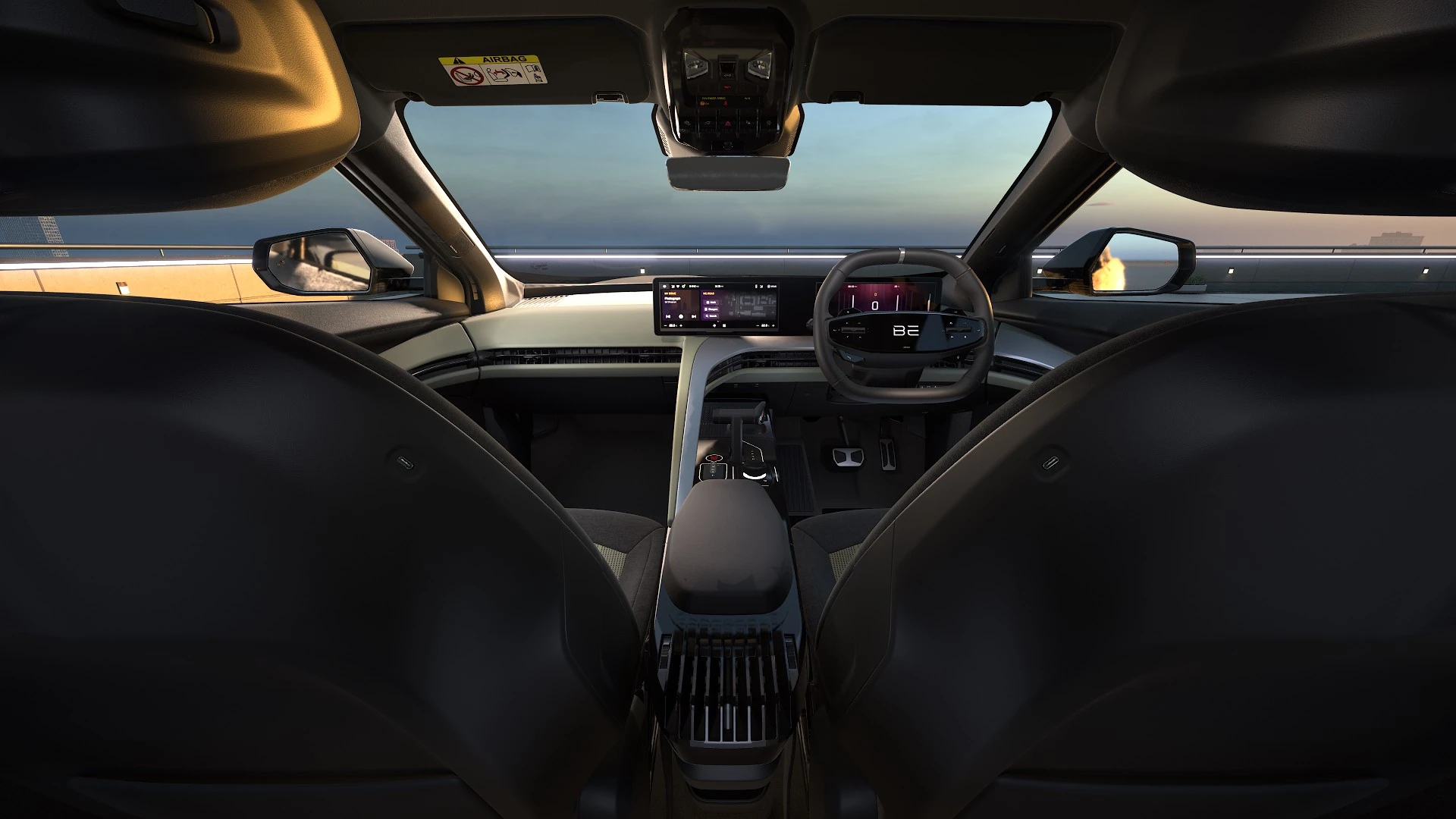 Cabin from the Rear Seat