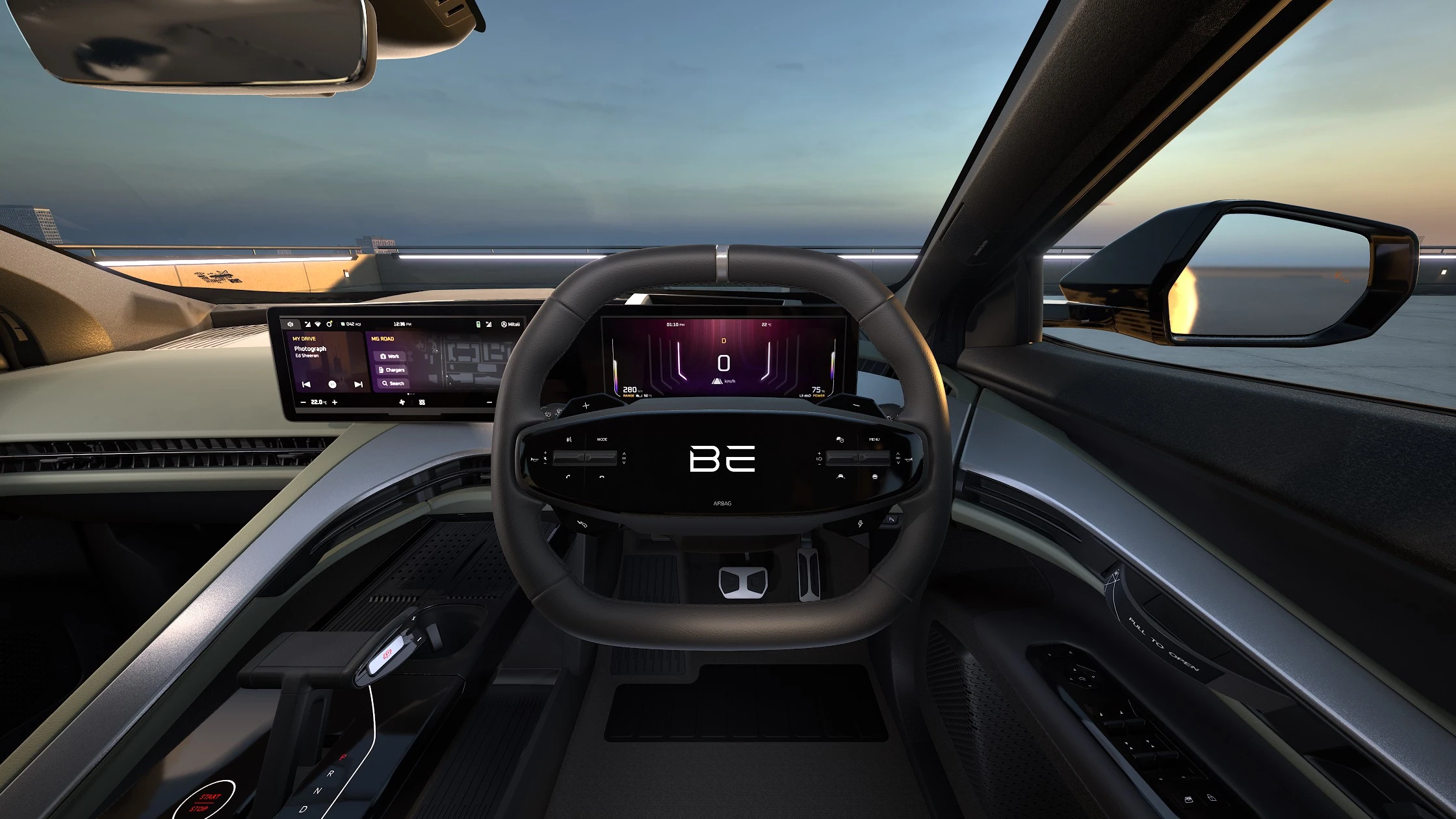 Cockpit: Driver's View