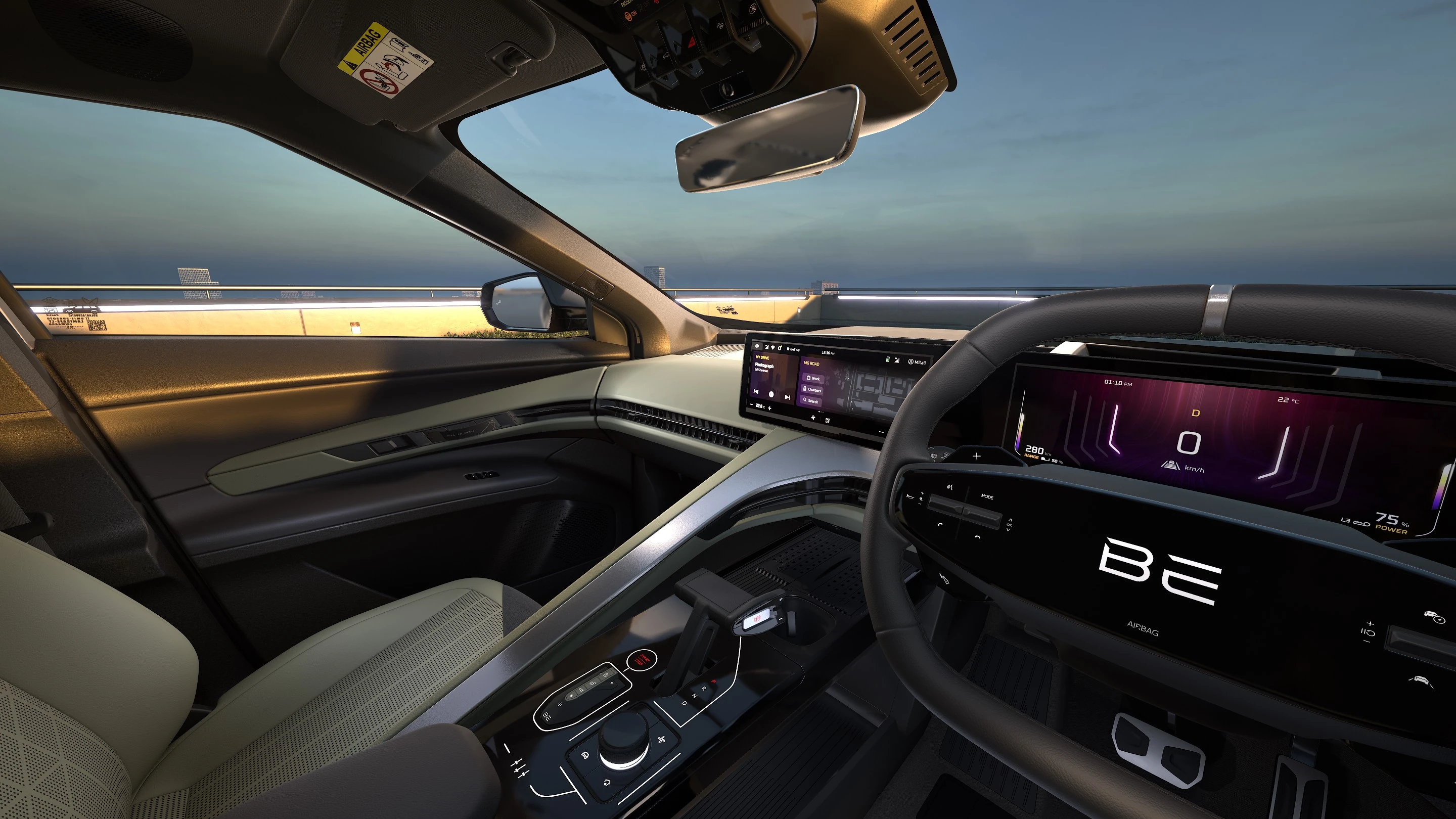 Dashboard and Centre Console