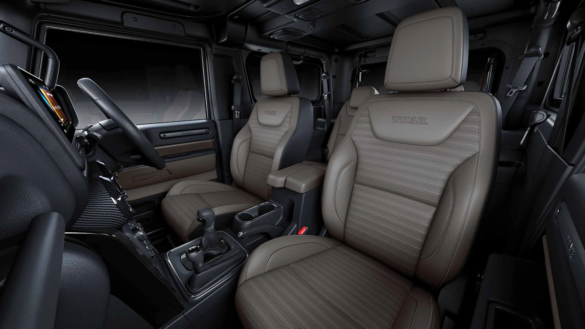 Front Seats (Truffle Brown Leatherette)