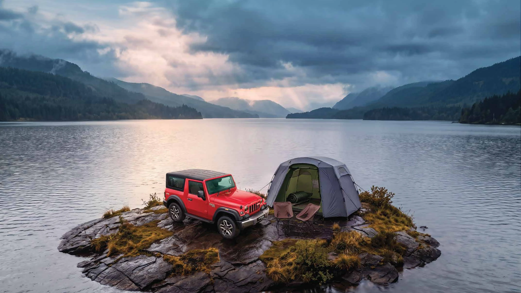 Camping: Lake Island