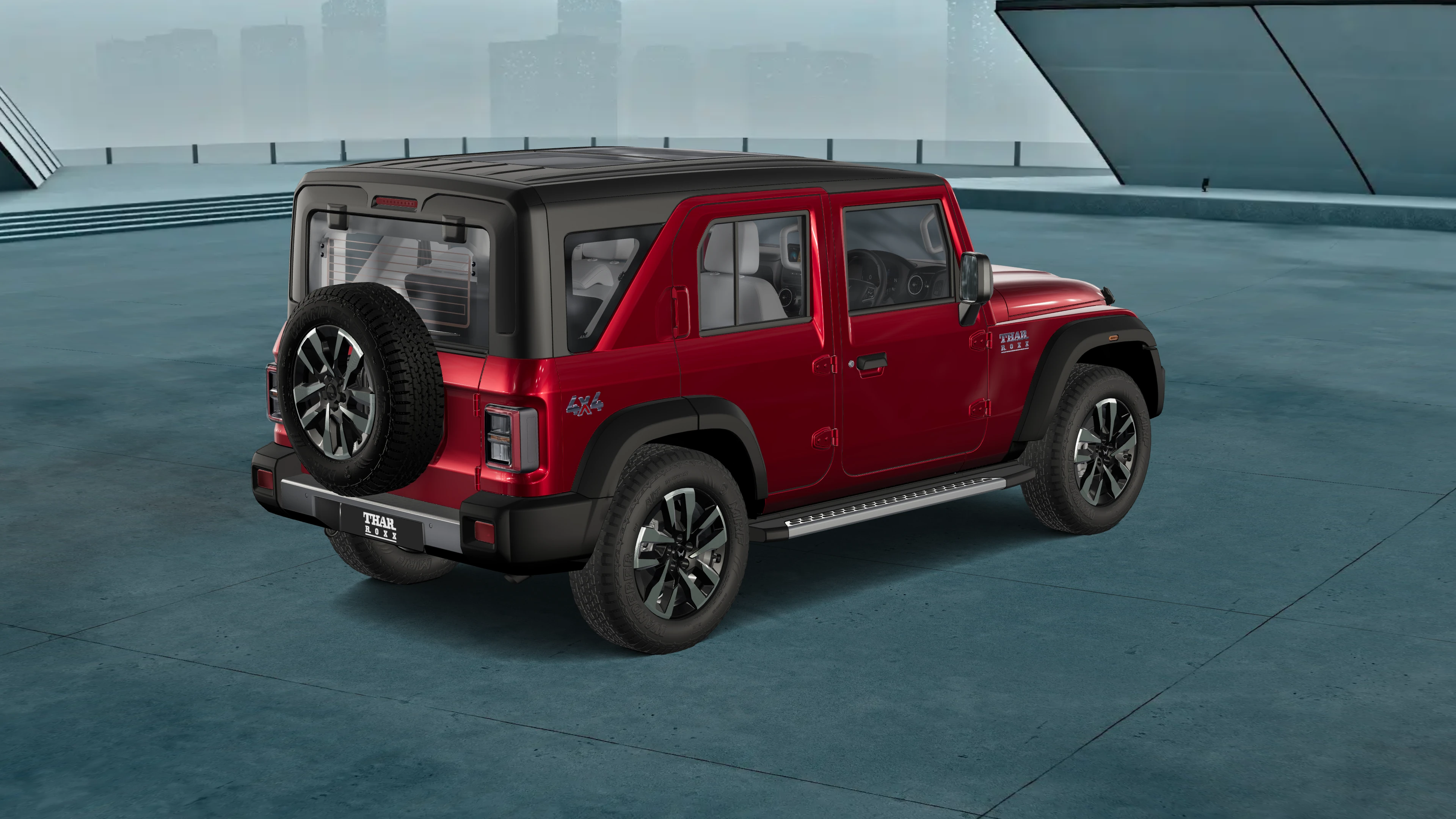 Rear Right Three-Quarter View
