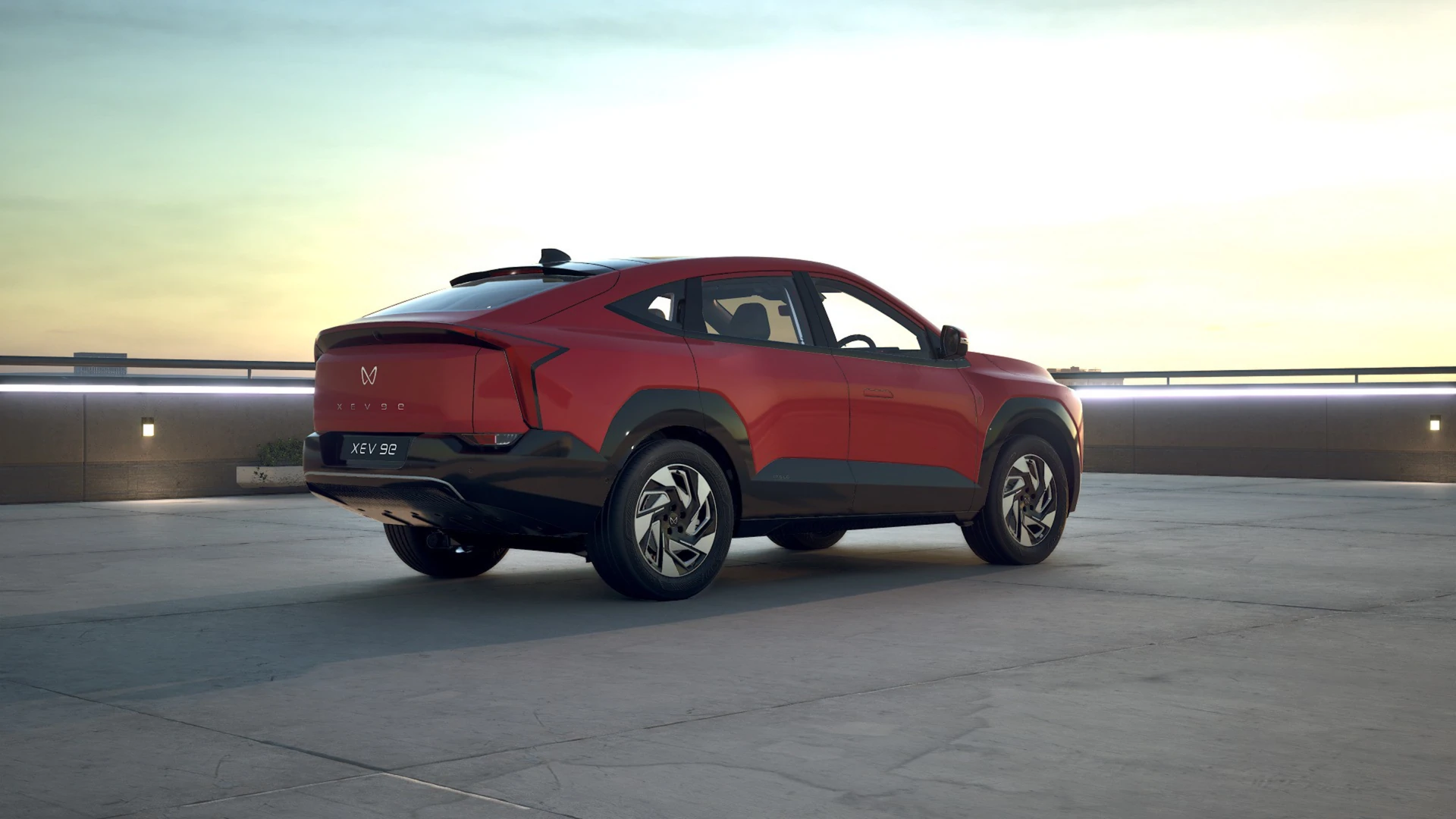 Rear Right Three-Quarter View