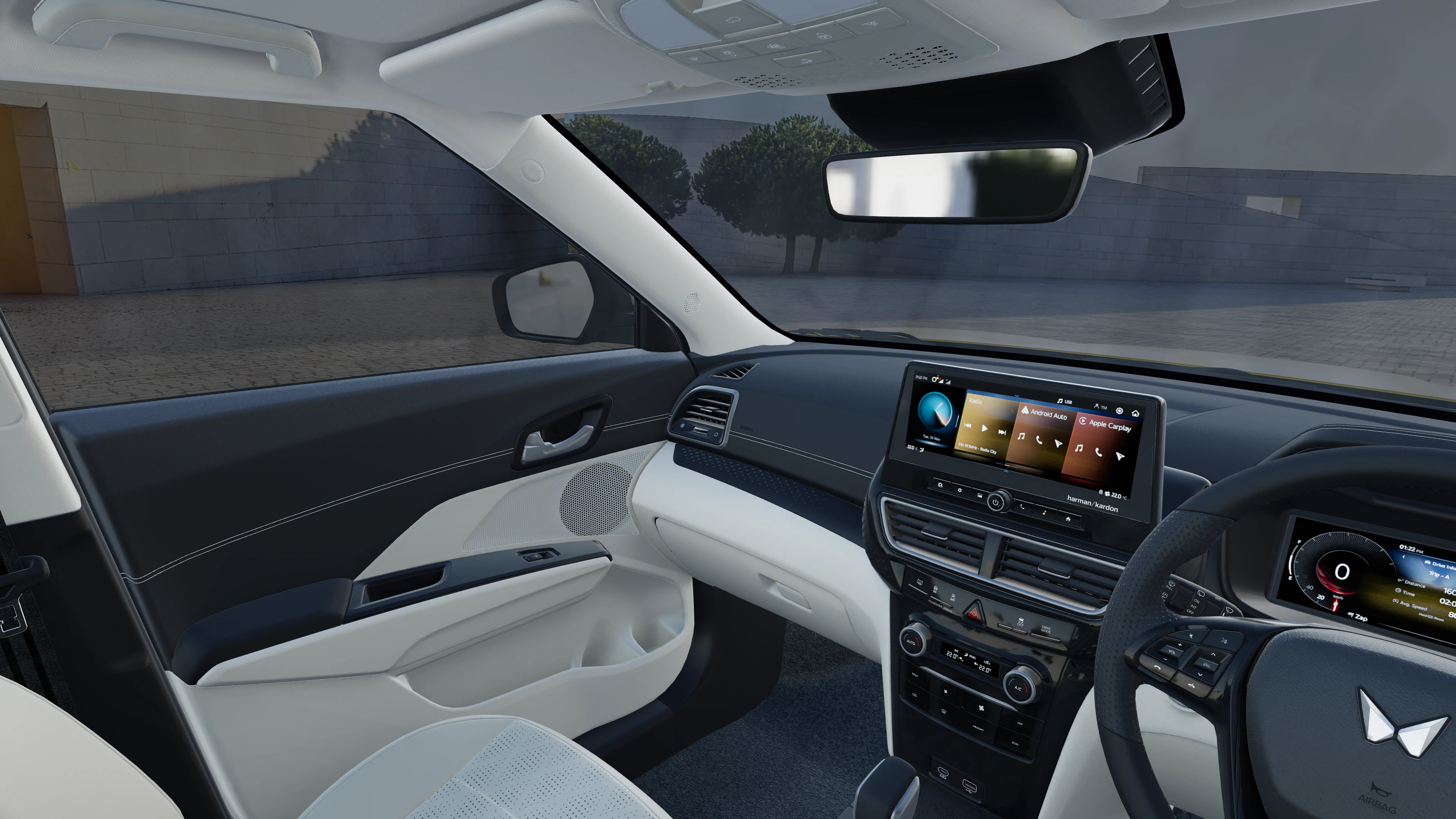 Cabin and Touchscreen