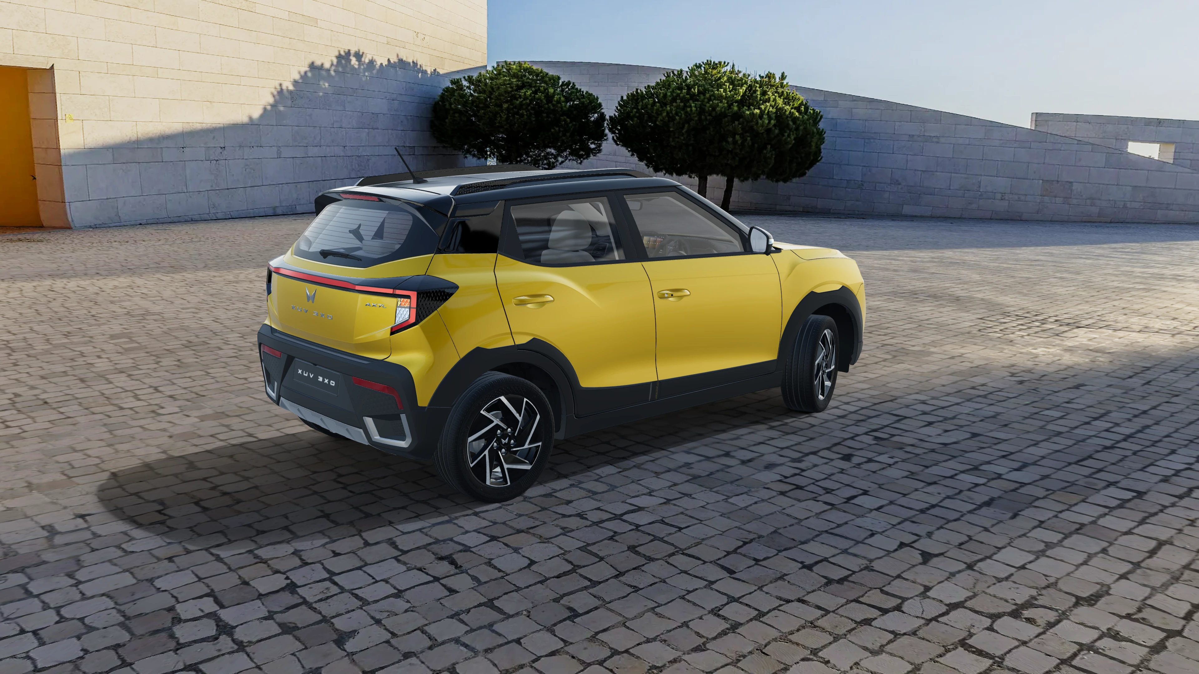 Rear Right Three-Quarter View