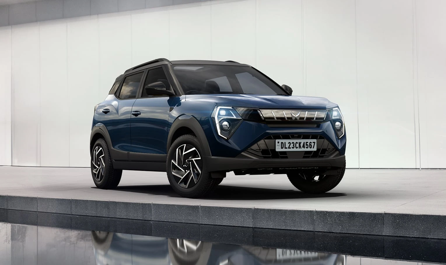 Front Three-Quarter (Nebula Blue)