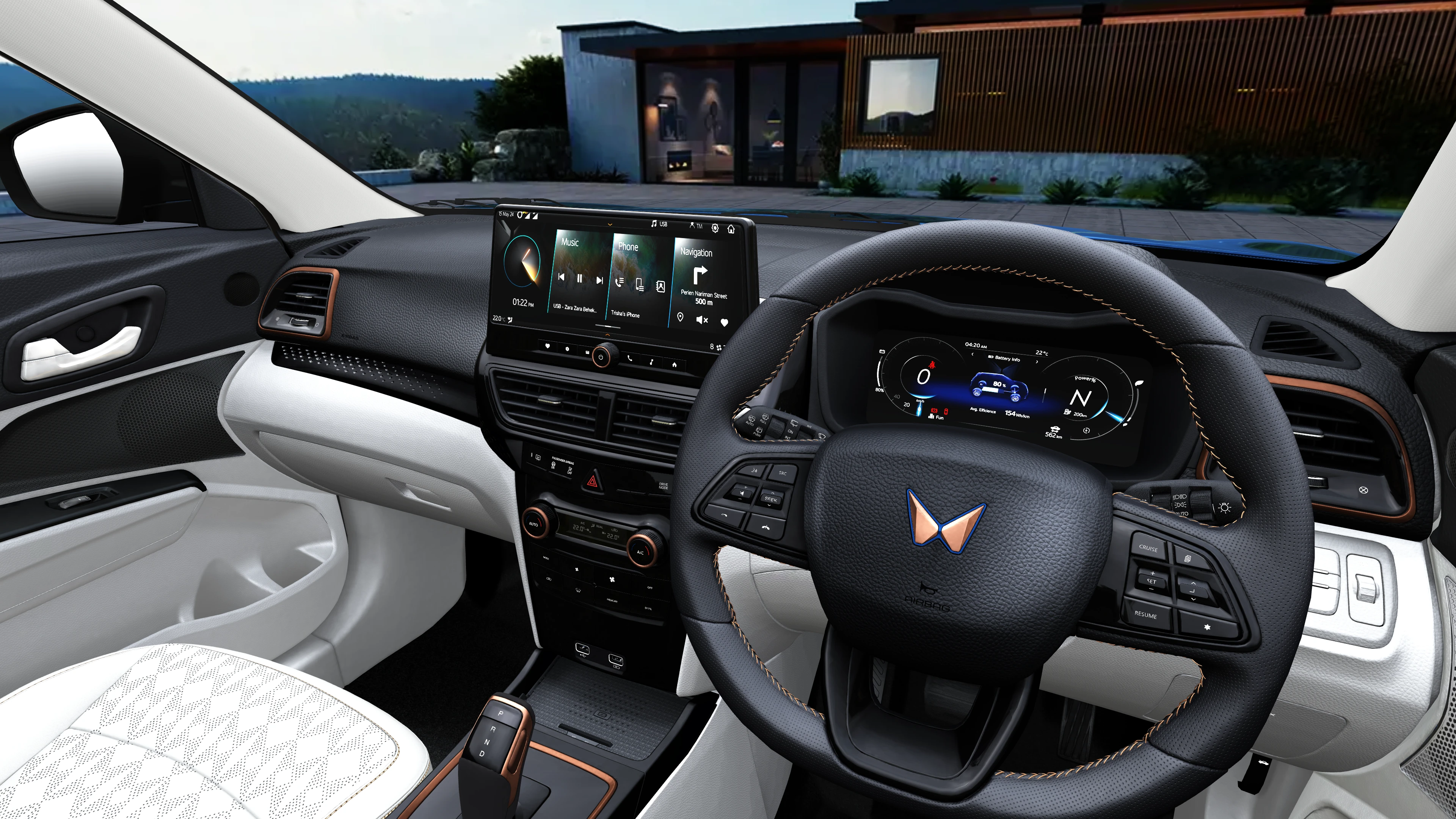 Dashboard and Centre Console