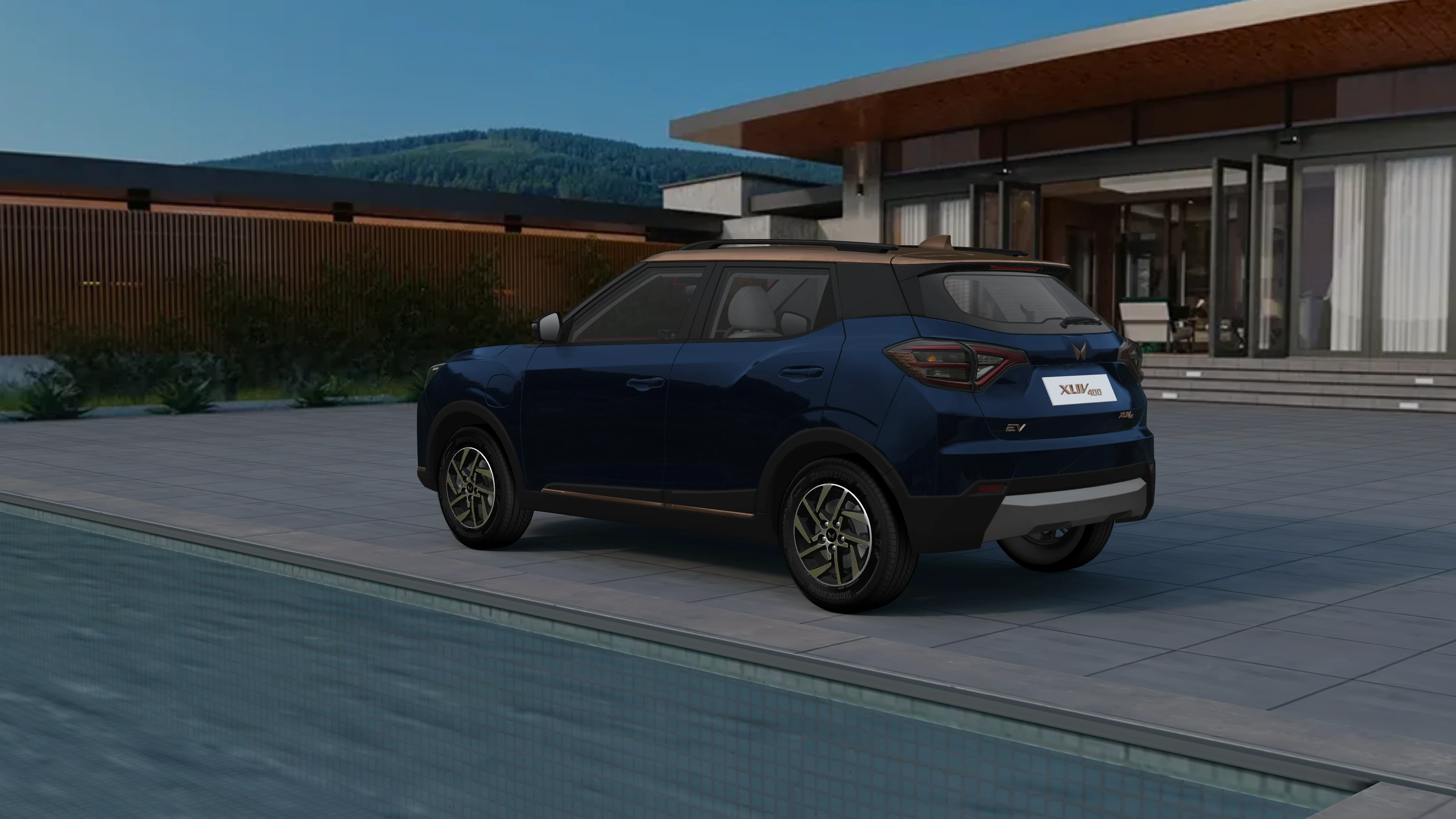 Rear Left Three-Quarter View