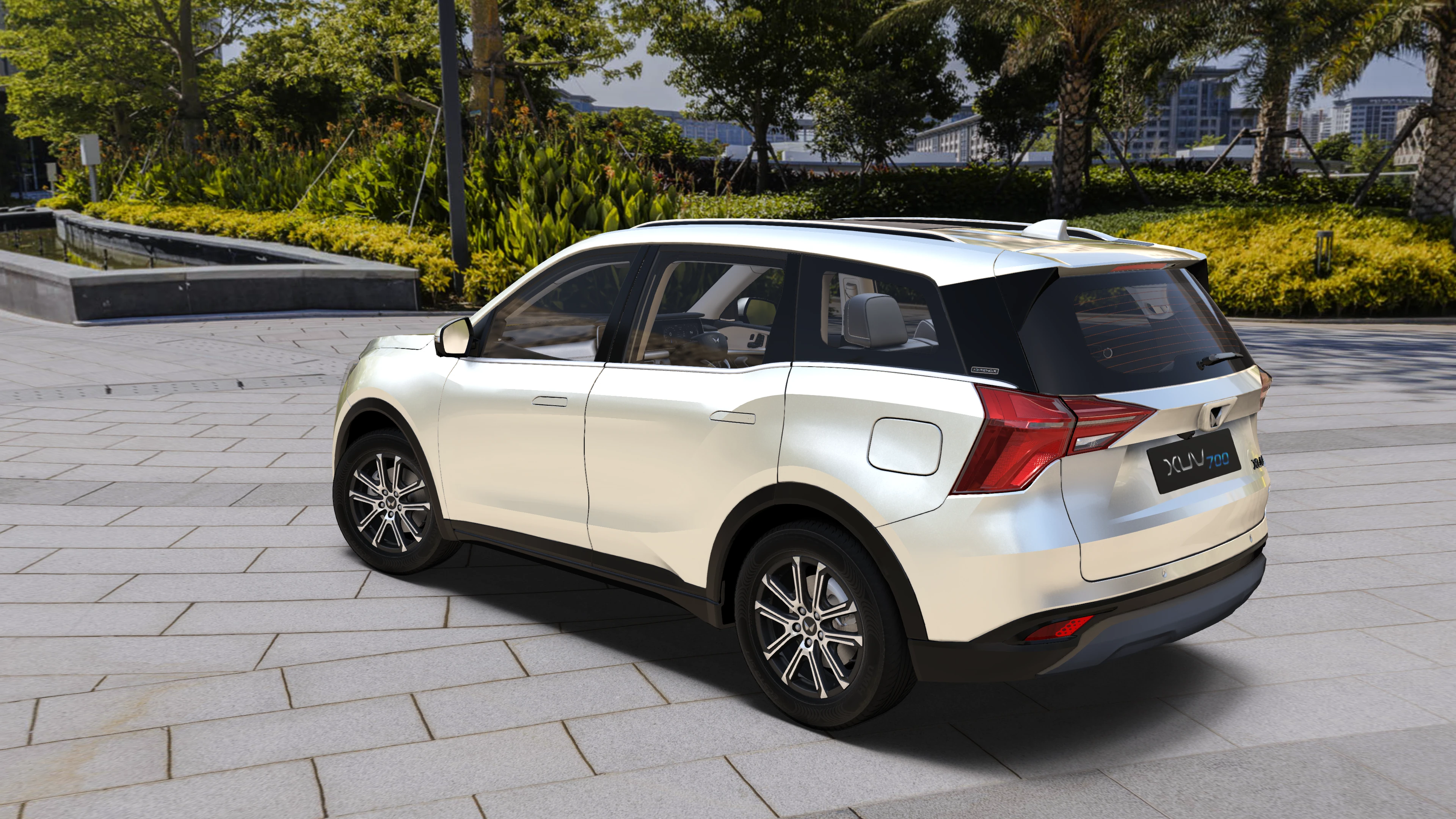 Rear Left Three-Quarter View