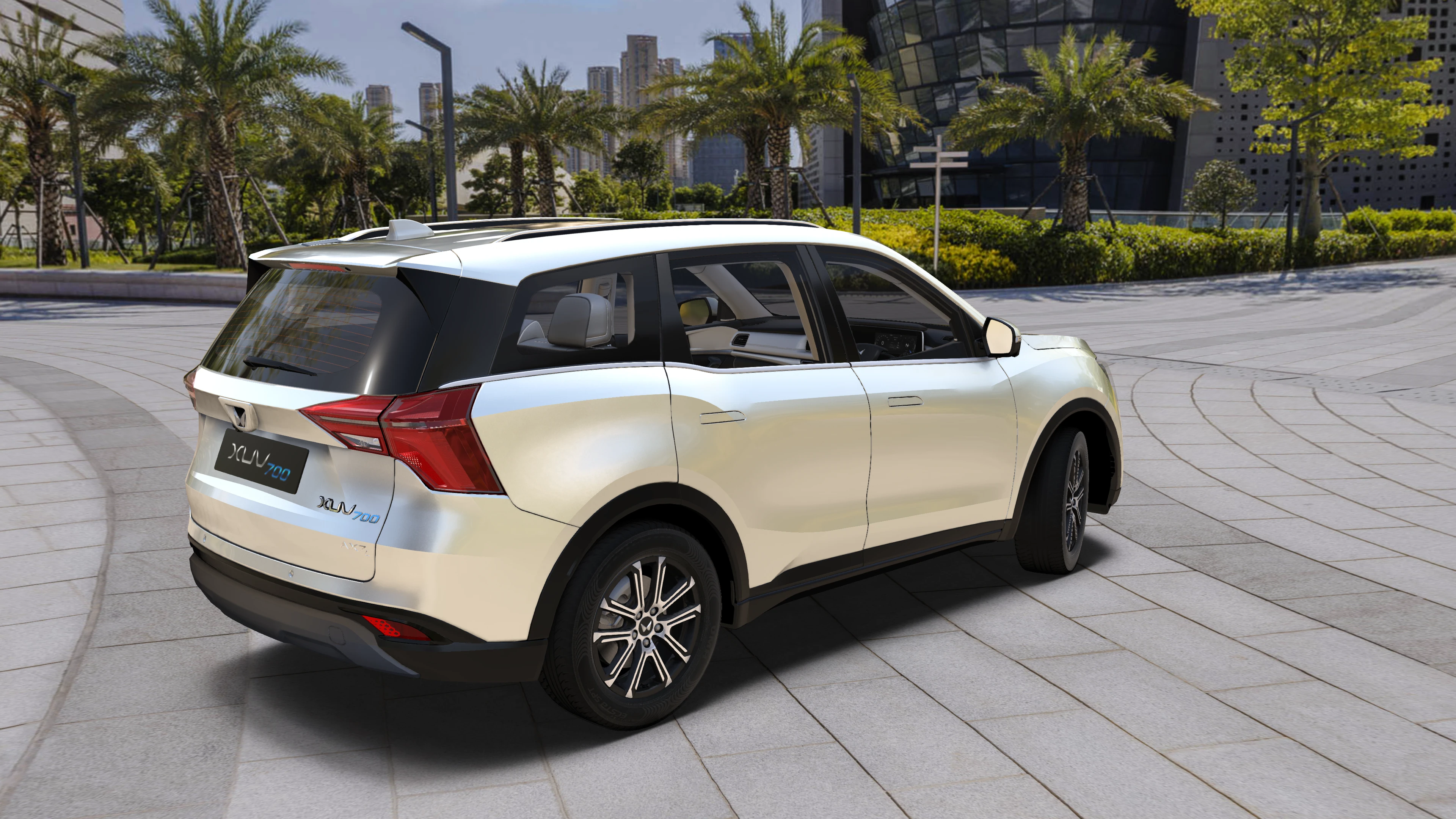 Rear Right Three-Quarter View