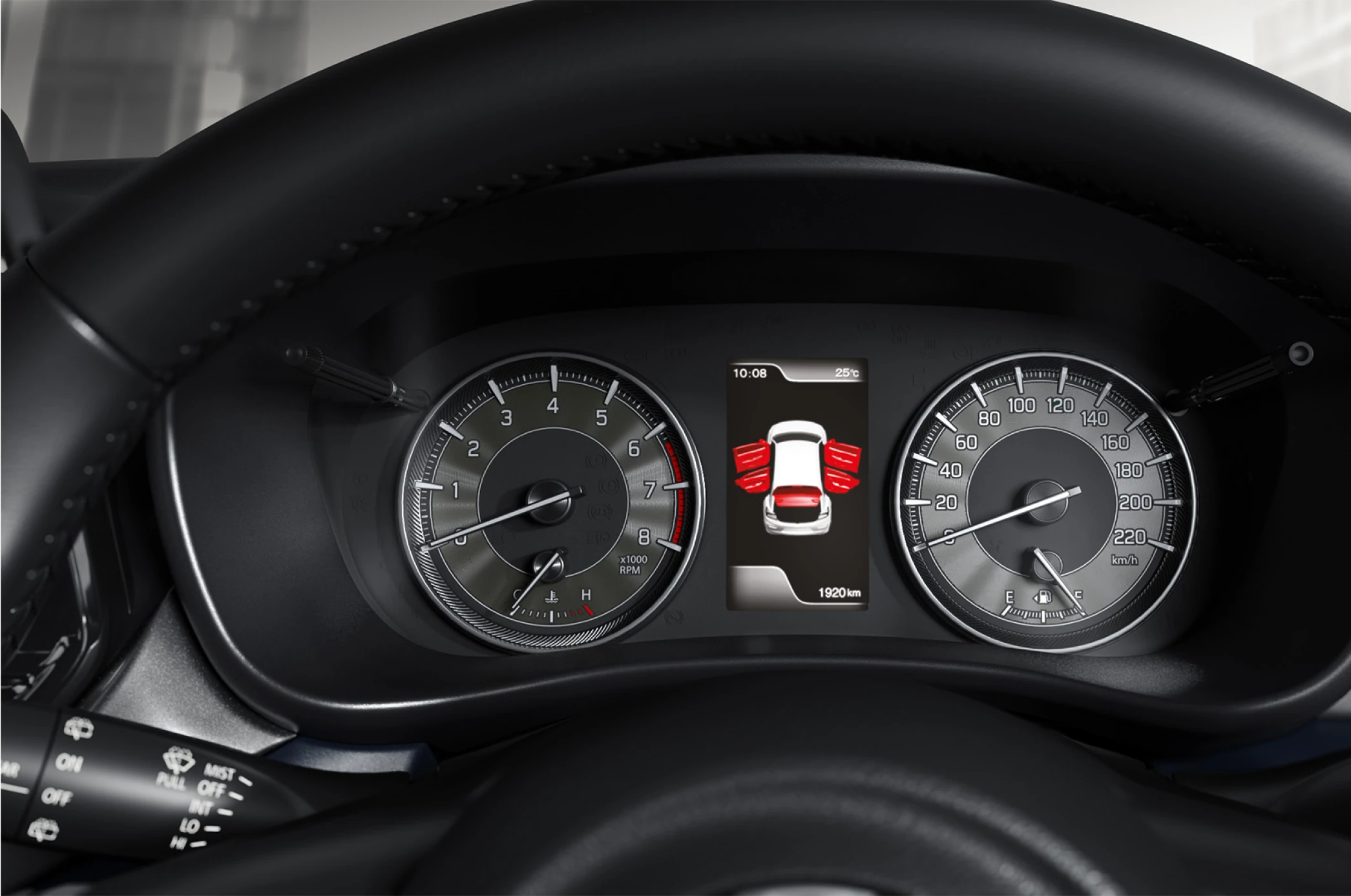 Instrument Cluster with MID