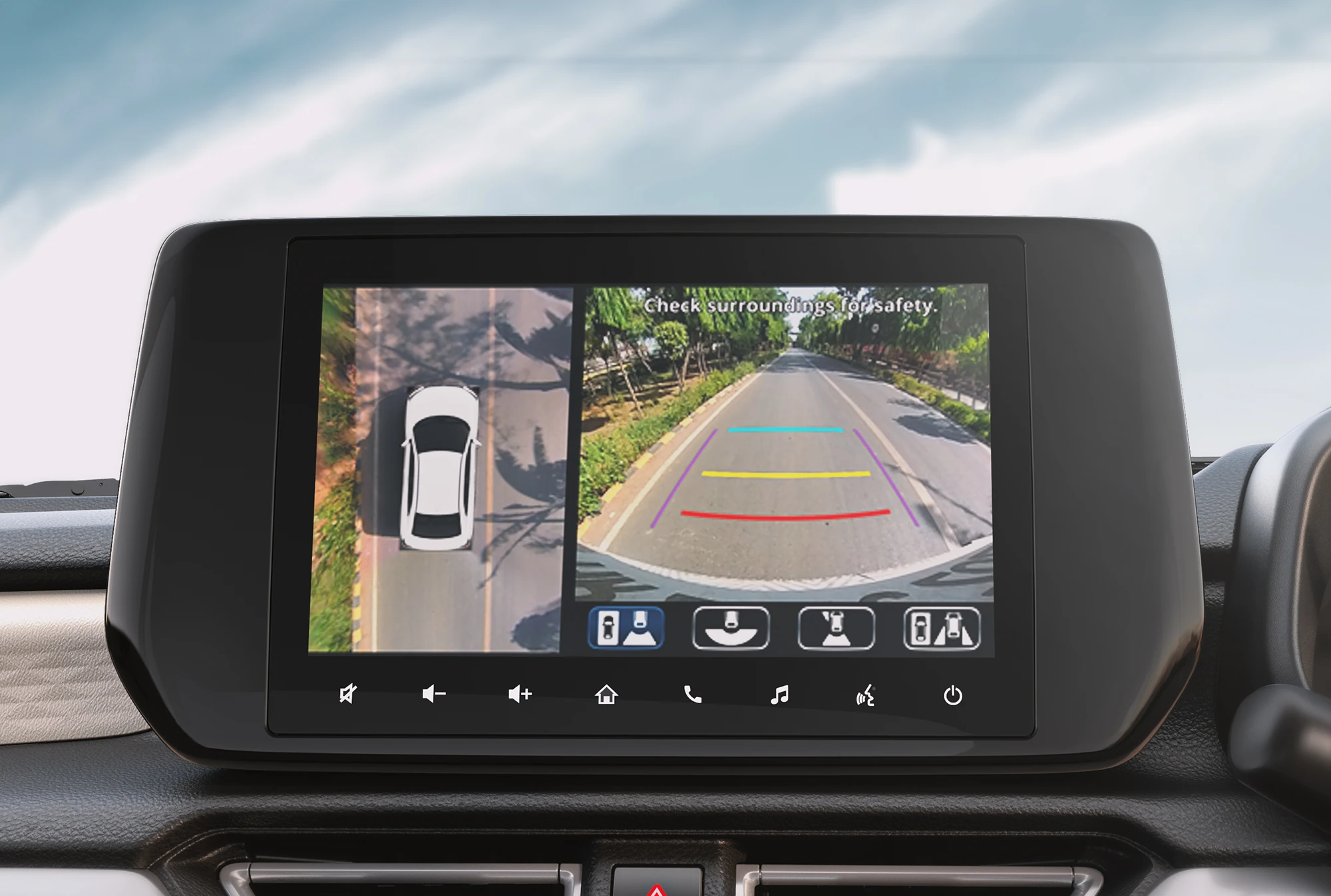 360 View Camera Display