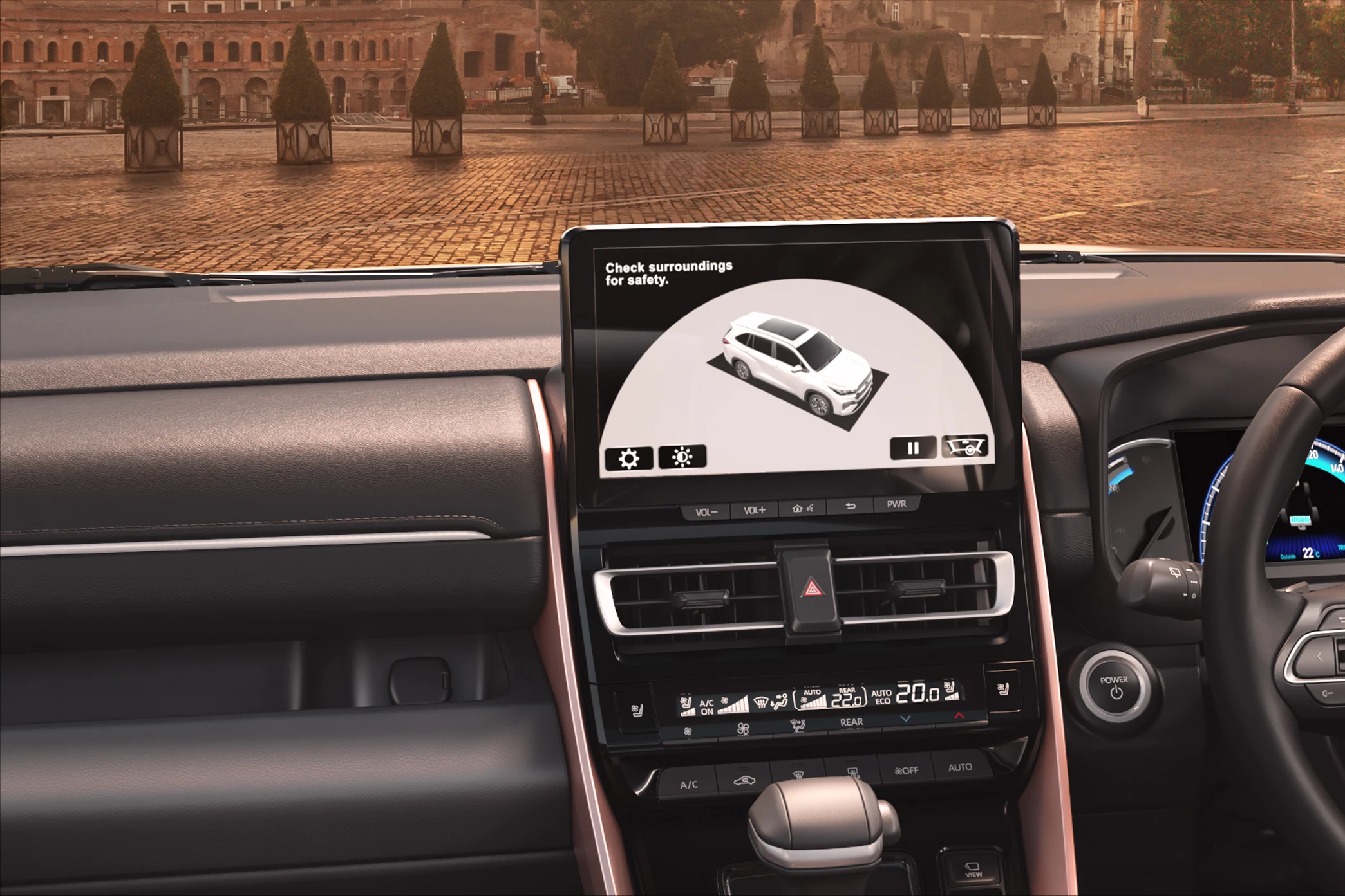 360 View Camera Display