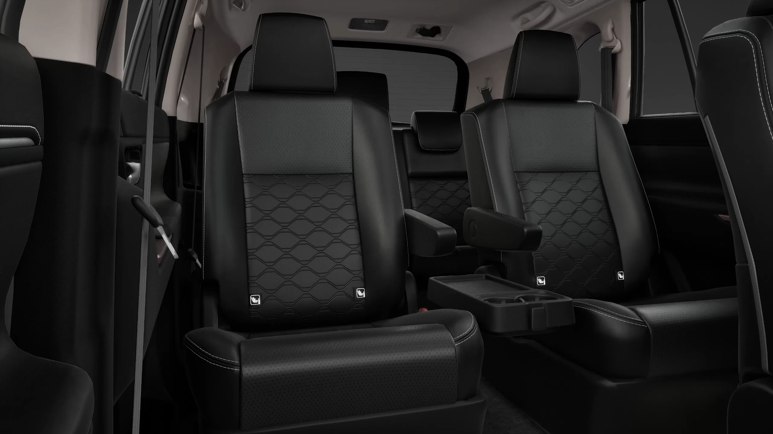 Second-Row Captain Seats