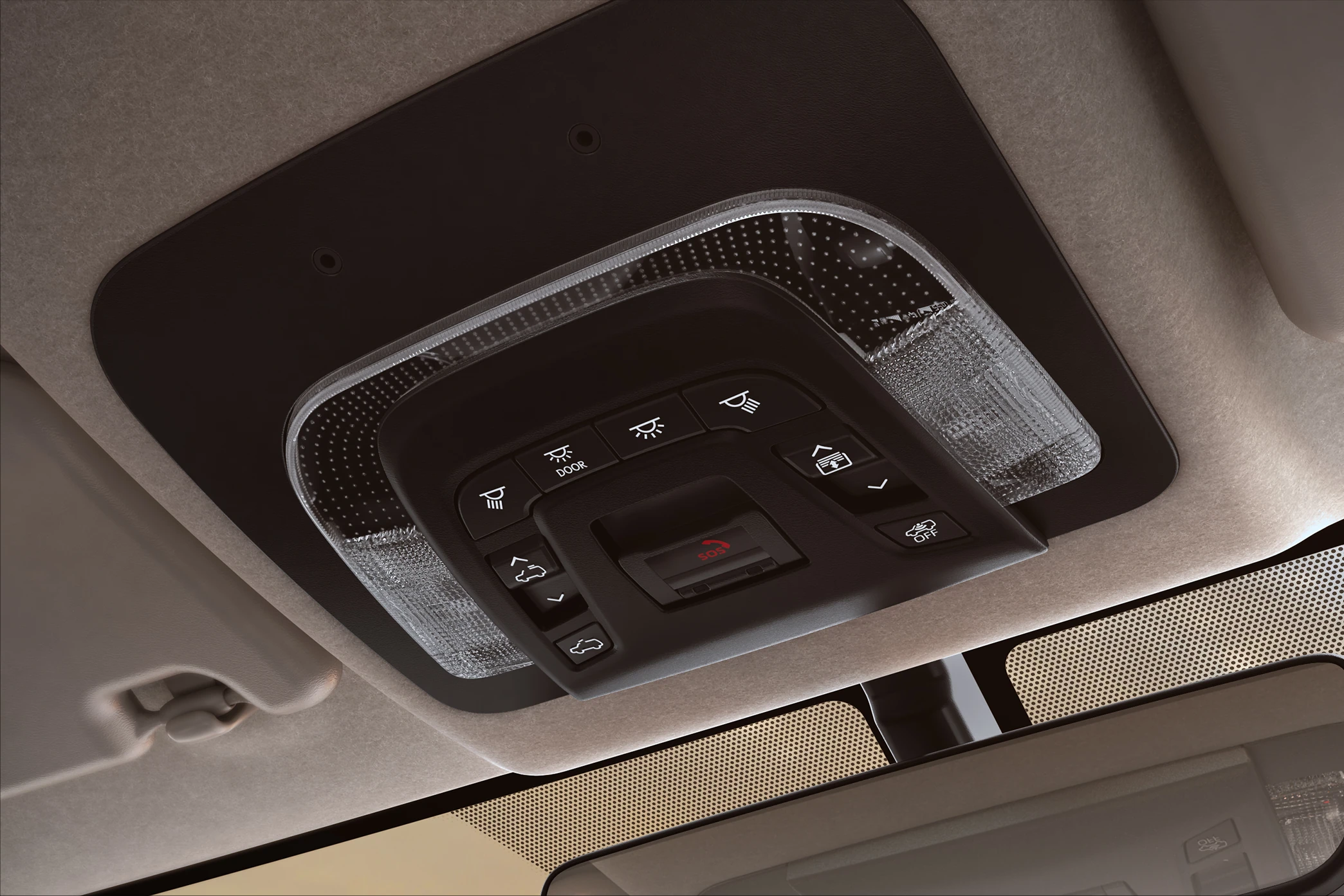 Overhead Console with e-Call