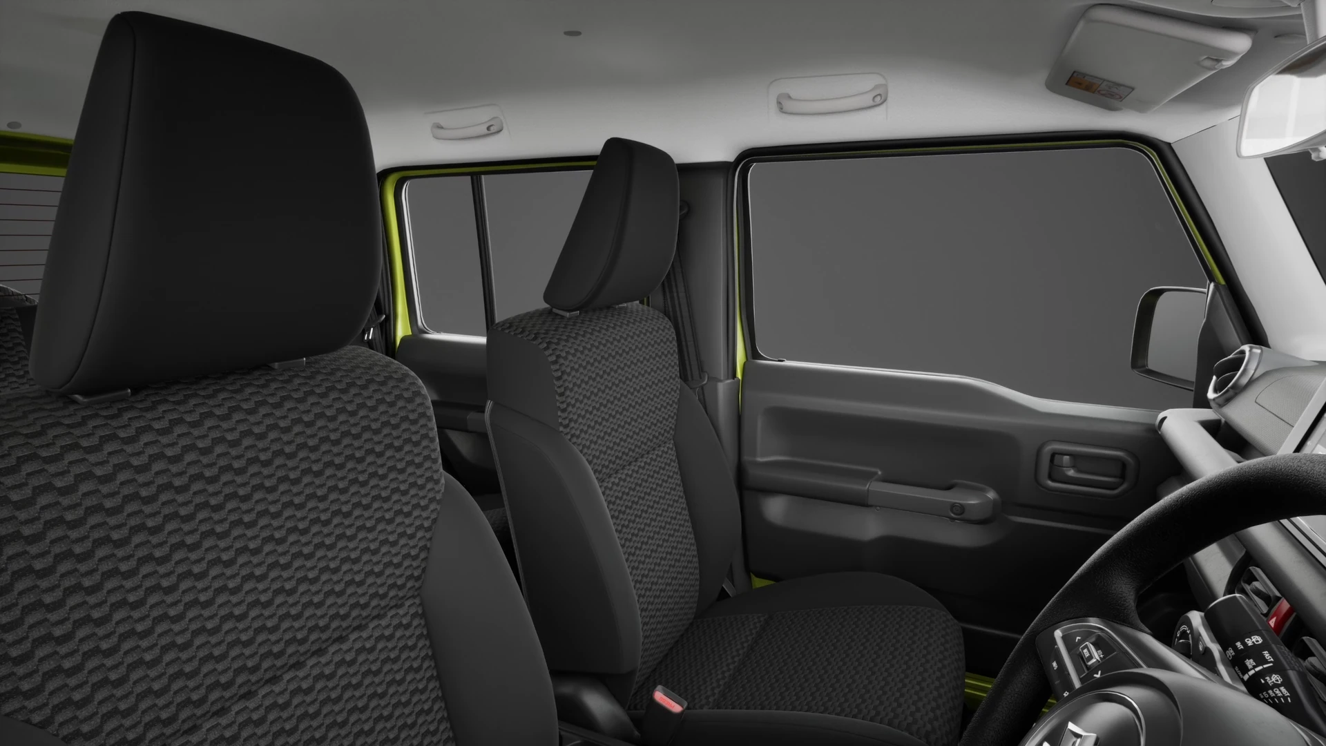 Cabin from the Driver Door