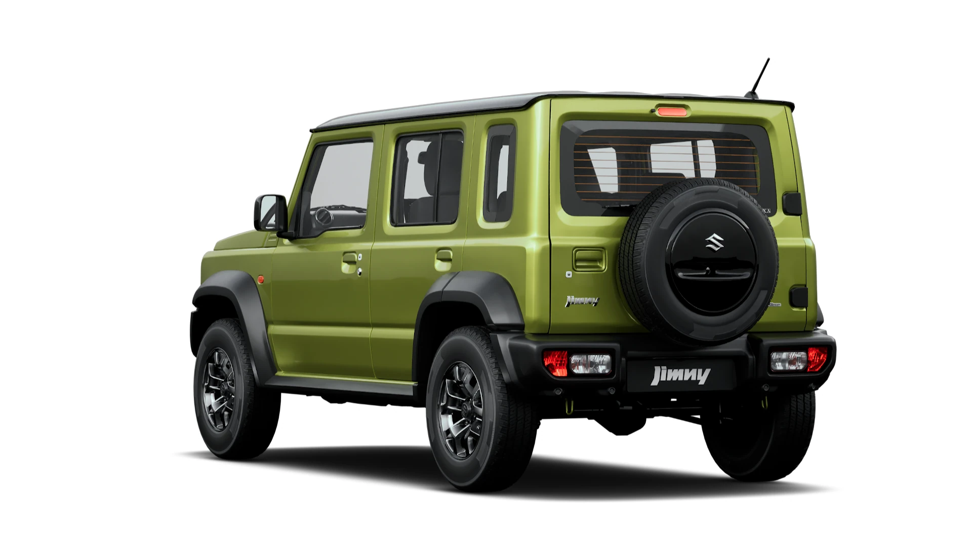 Rear Left Three-Quarter View