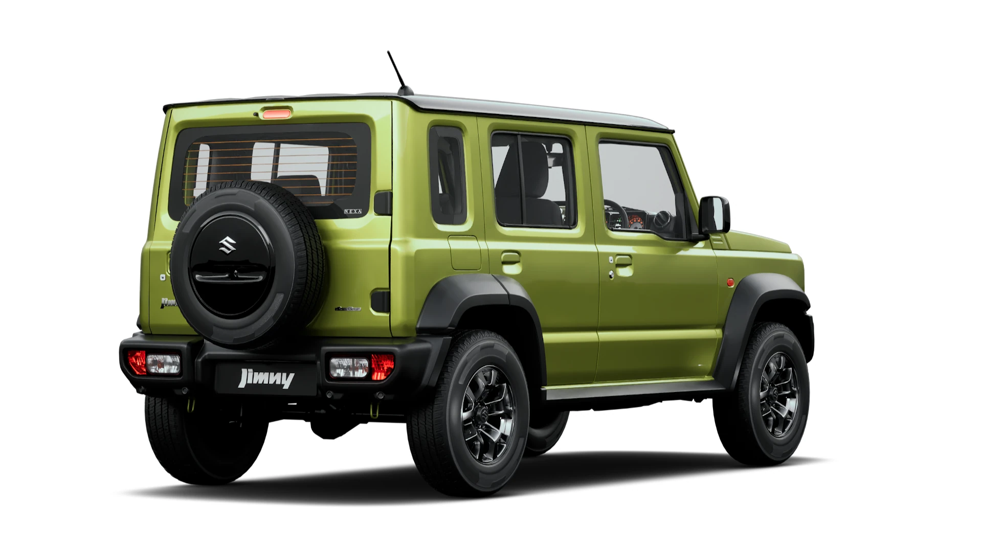 Rear Right Three-Quarter View