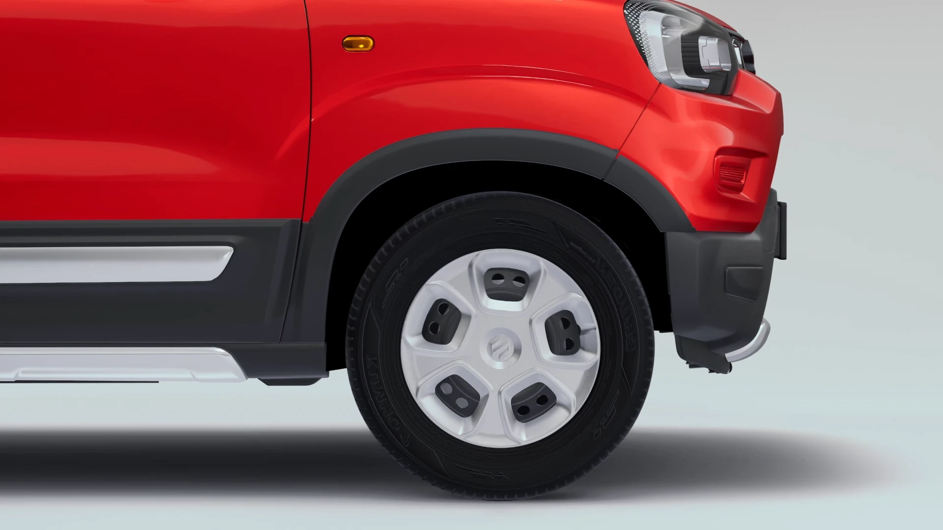 Wheel and Side Cladding