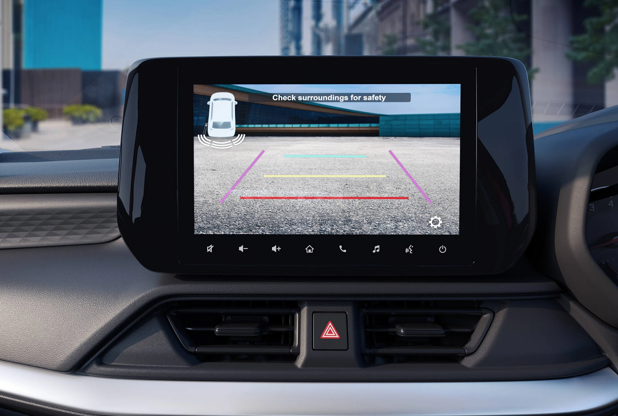 Rear Parking Camera Display