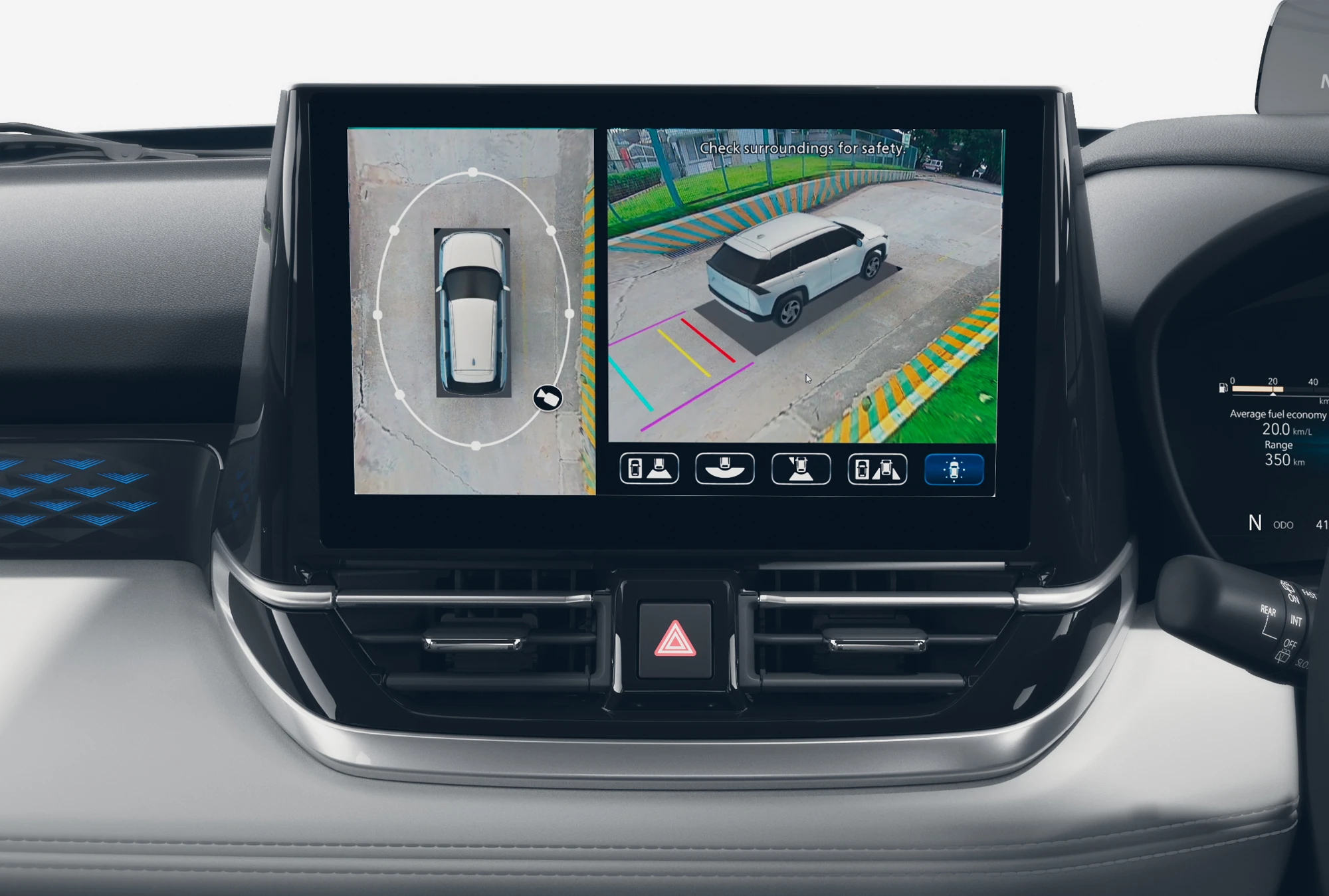 360 View Camera Display