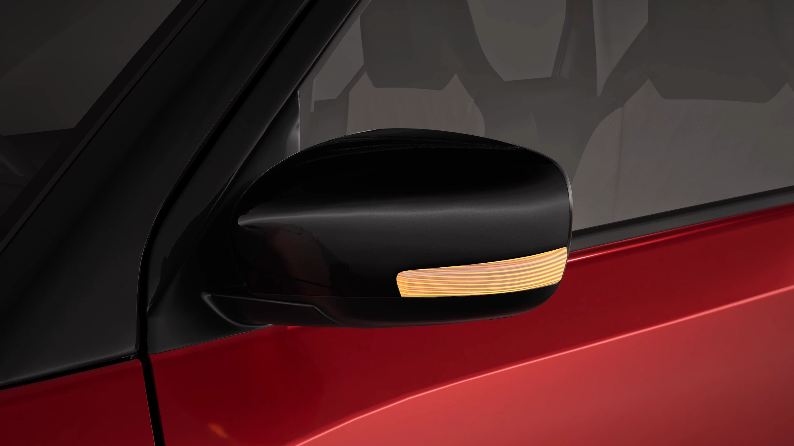 ORVM with Turn Indicator