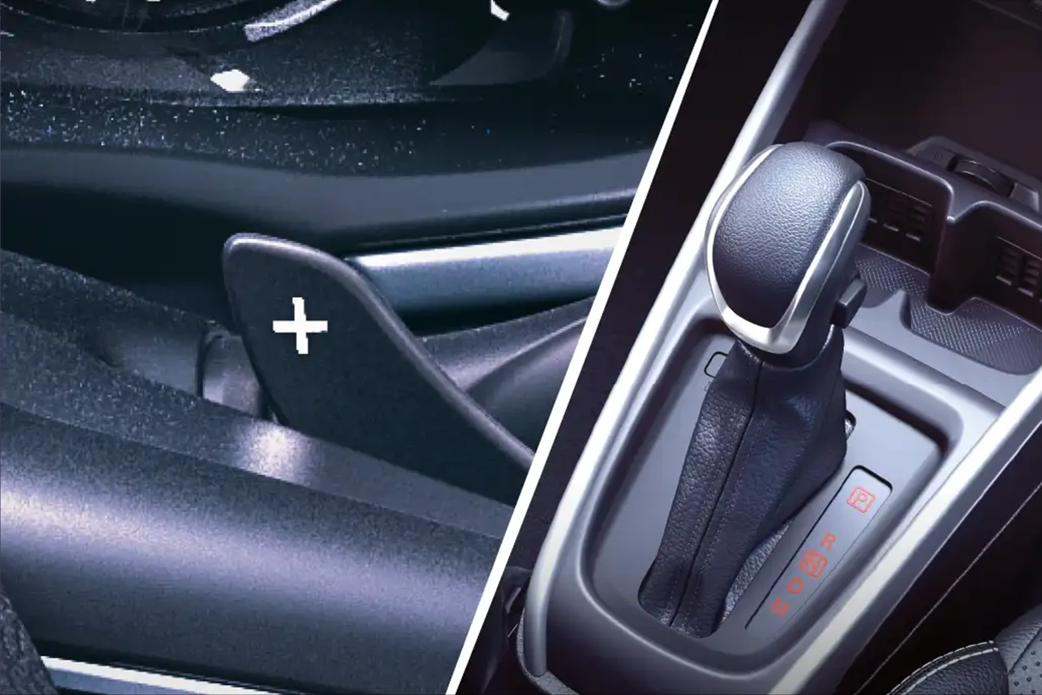 Paddle Shifters and Gear Selector