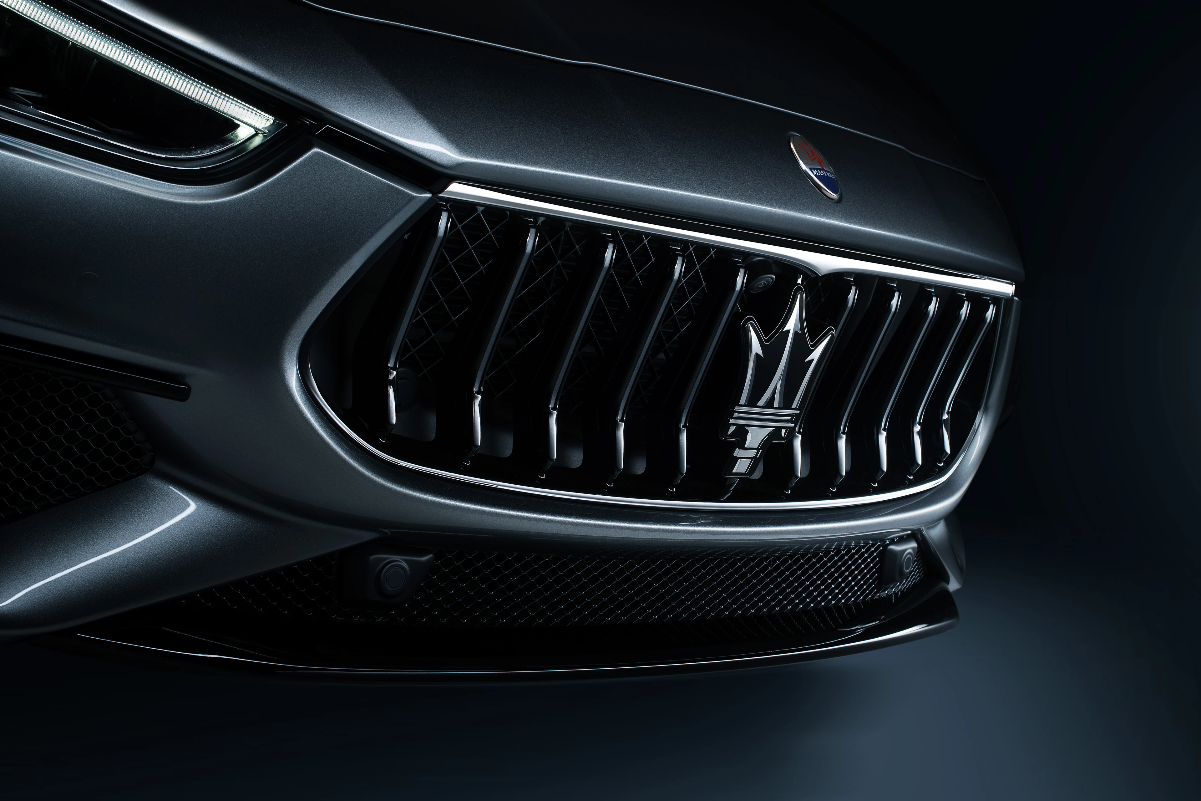 Grille with Trident Badge