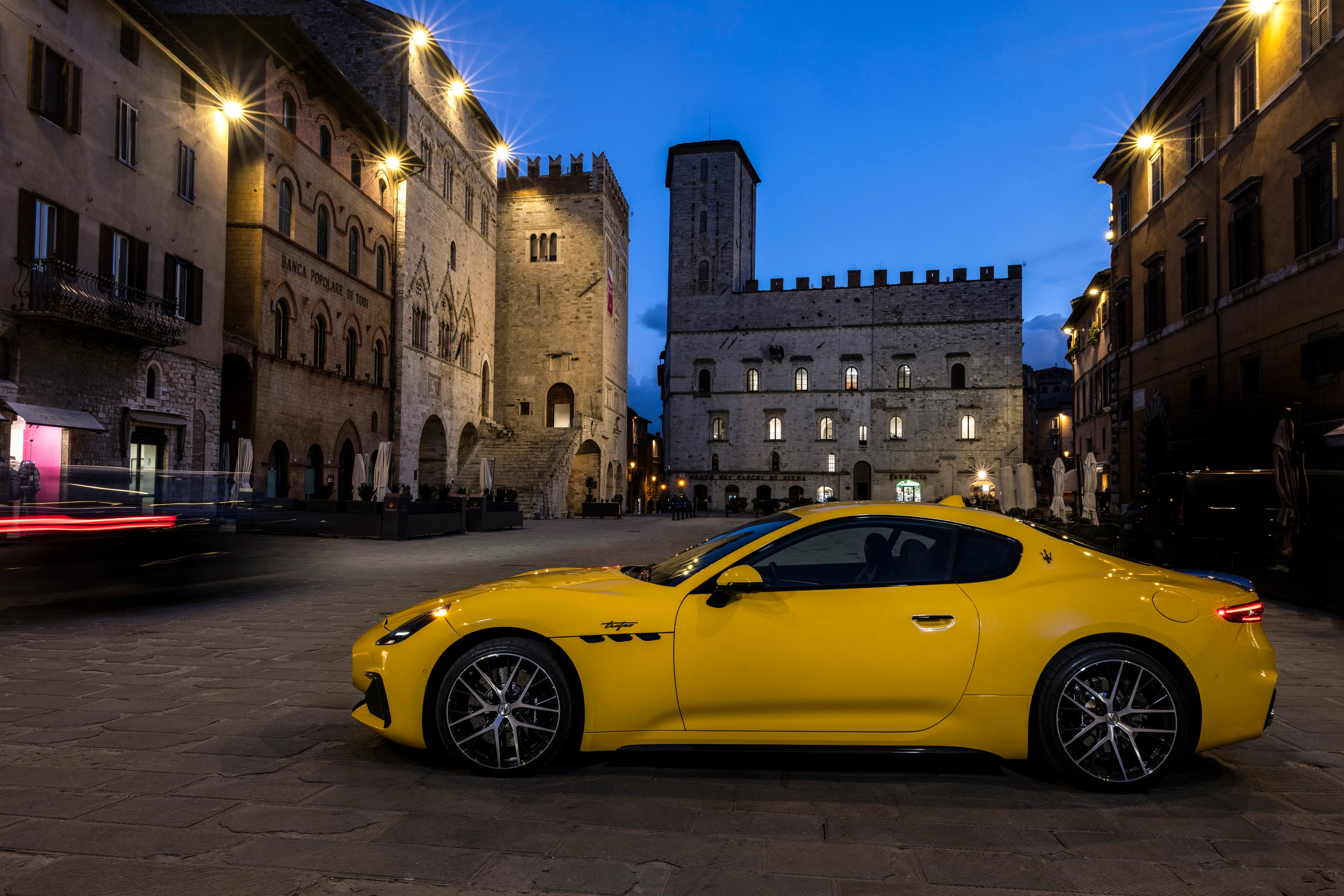 Trofeo in Giallo Corse at Dusk