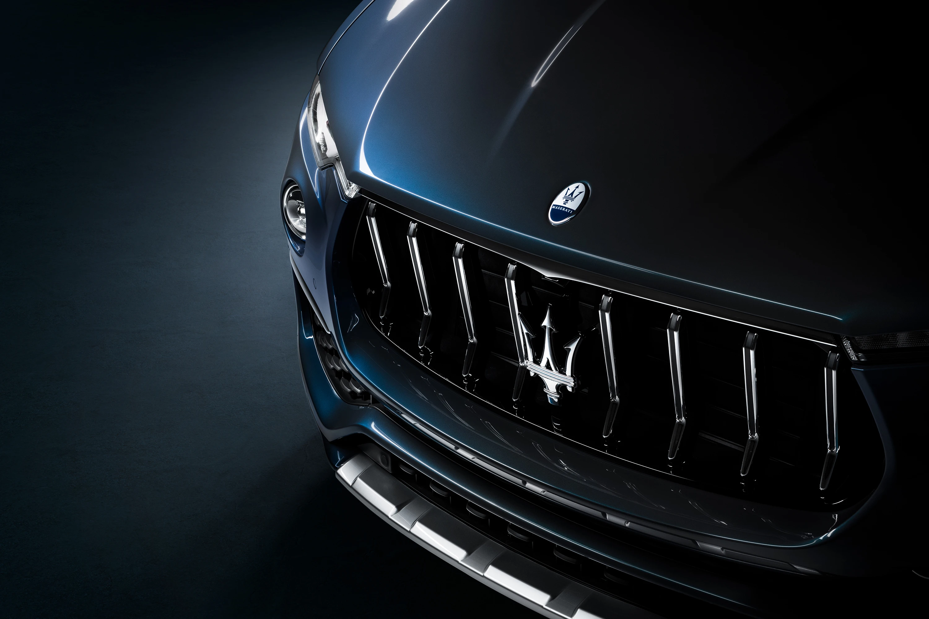 Grille with Trident Badge