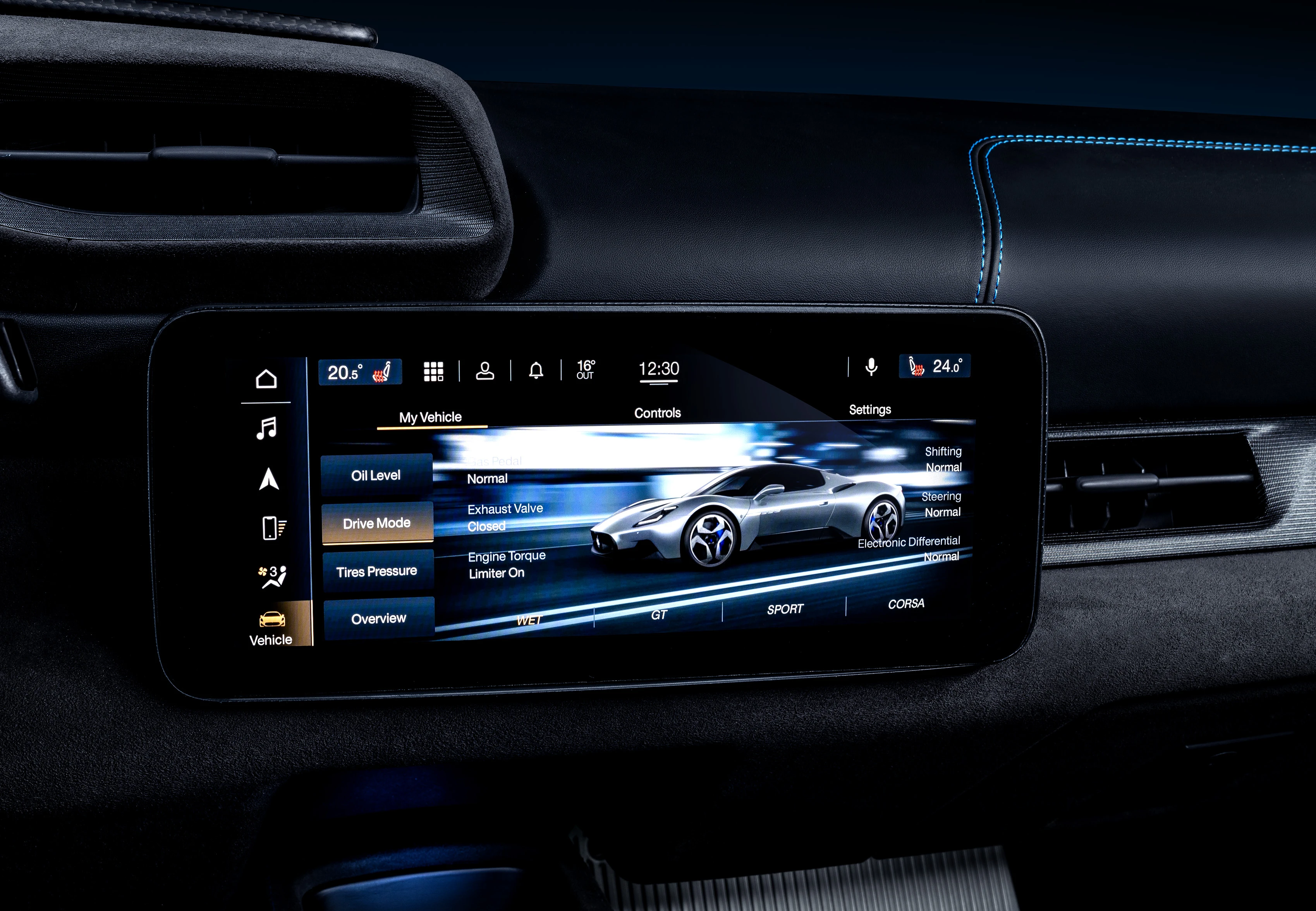 Touchscreen with Drive Modes